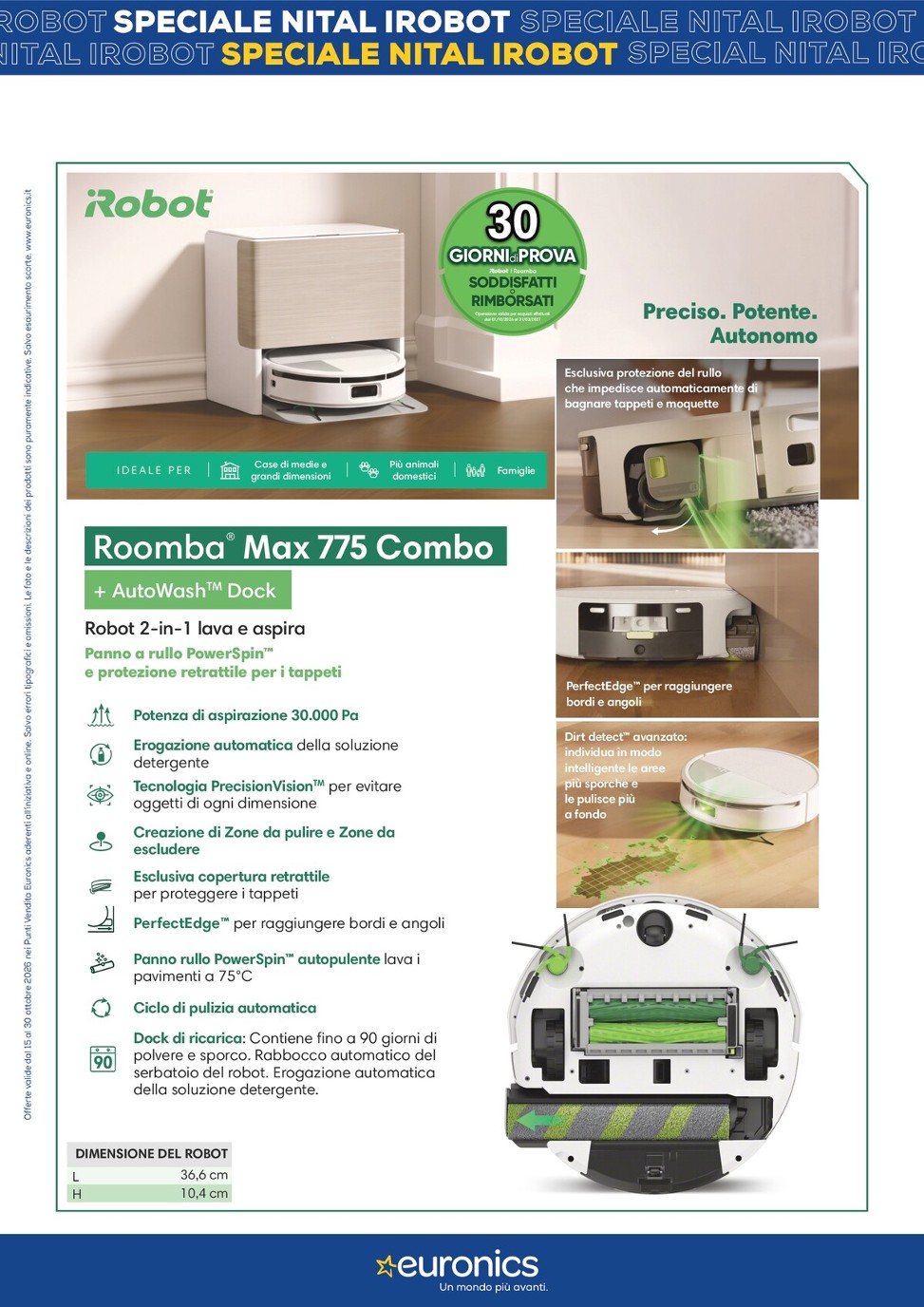 euronics - Volantino attuale di Euronics - Nital iRobot valido dal giovedì 15/10/2026 al venerdì 30/10/2026 - page: 10