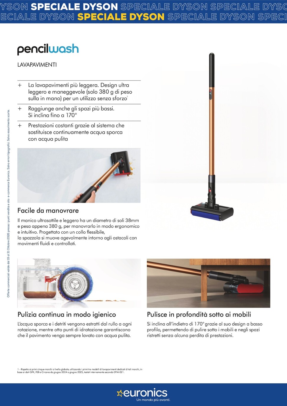 euronics - Volantino attuale di Euronics - Speciale Dyson valido dal lunedì 19/10/2026 al sabato 31/10/2026 - page: 3