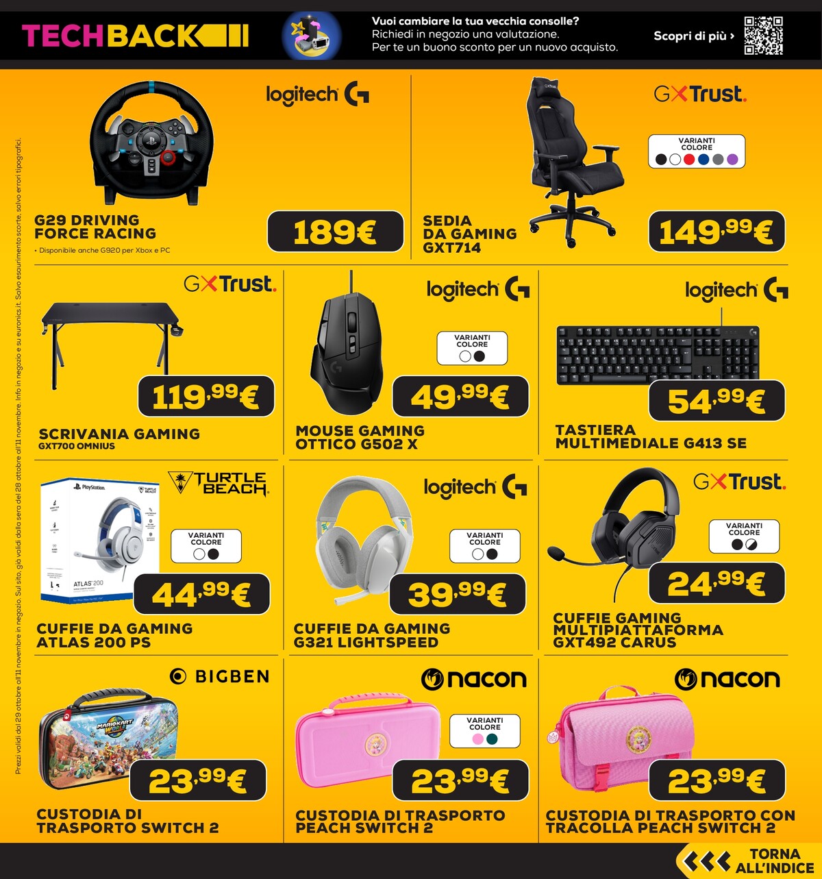 euronics - Volantino attuale di Euronics - Black Friday Anteprima valido dal giovedì 29/10/2026 al mercoledì 11/11/2026 - page: 32