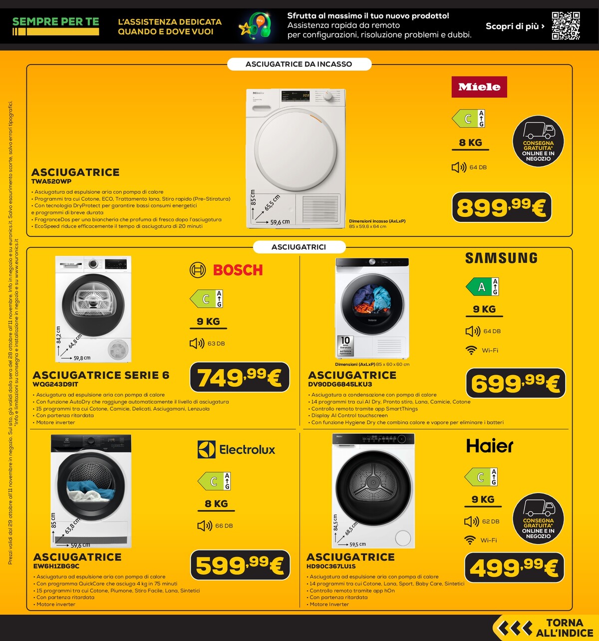 euronics - Volantino attuale di Euronics - Black Friday Anteprima valido dal giovedì 29/10/2026 al mercoledì 11/11/2026 - page: 36