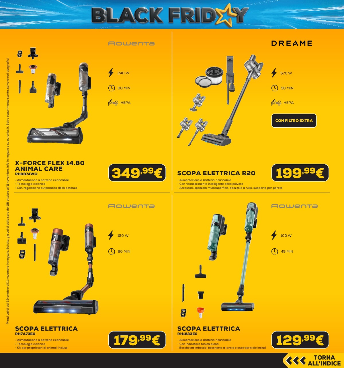 euronics - Volantino attuale di Euronics - Black Friday Anteprima valido dal giovedì 29/10/2026 al mercoledì 11/11/2026 - page: 53