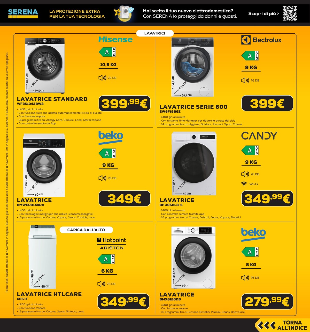 euronics - Volantino attuale di Euronics - Black Friday Anteprima valido dal giovedì 29/10/2026 al mercoledì 11/11/2026 - page: 38