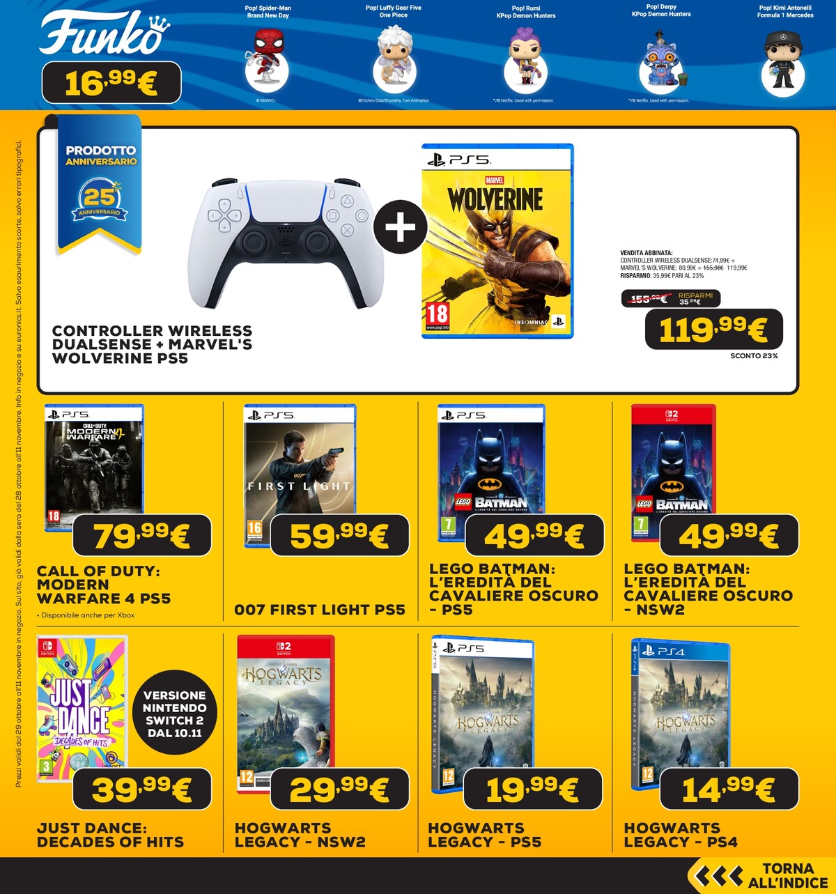 euronics - Volantino attuale di Euronics - Black Friday Anteprima valido dal giovedì 29/10/2026 al mercoledì 11/11/2026 - page: 28