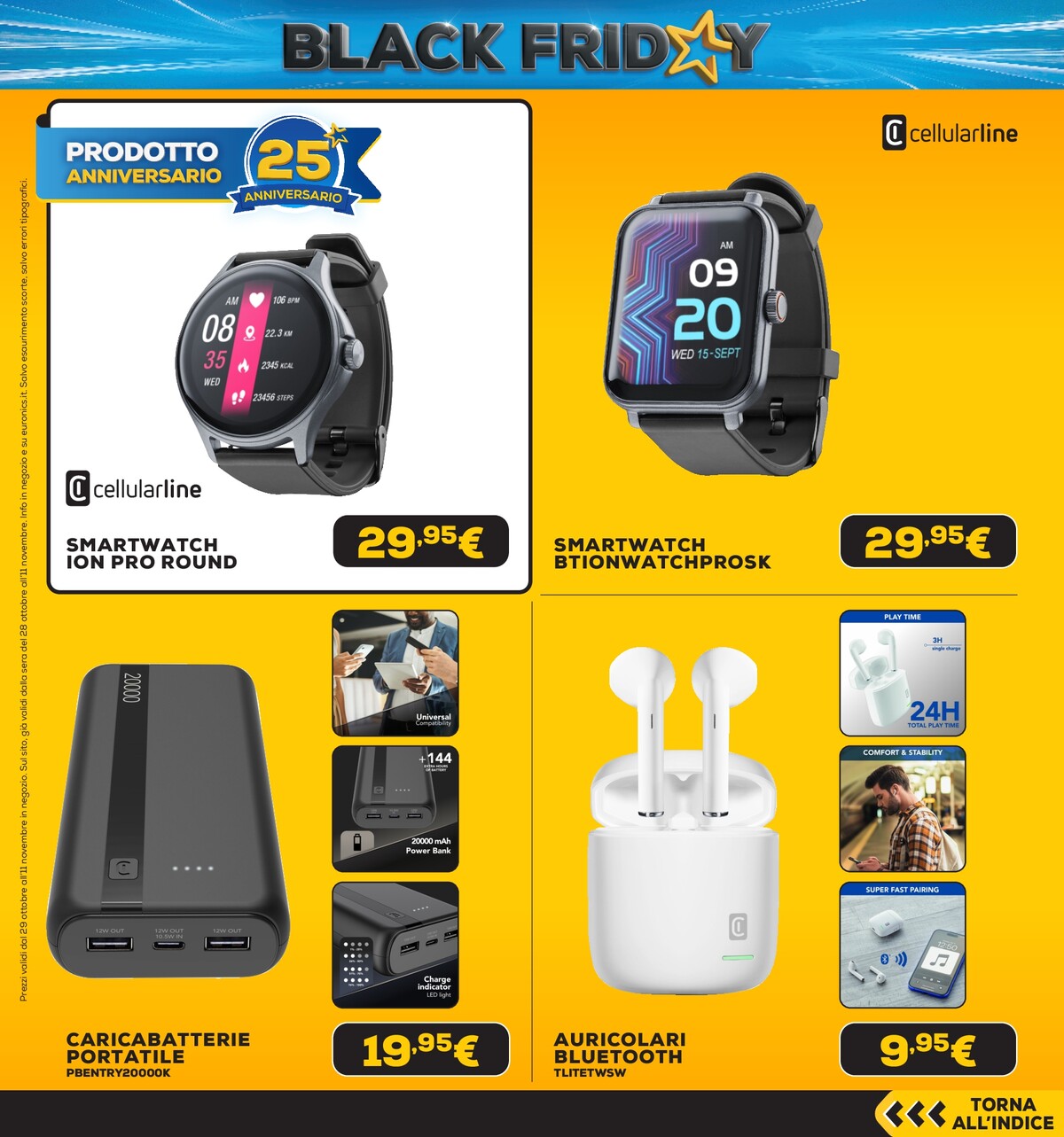 euronics - Volantino attuale di Euronics - Black Friday Anteprima valido dal giovedì 29/10/2026 al mercoledì 11/11/2026 - page: 7
