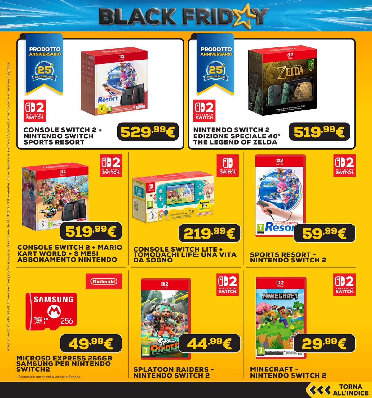 euronics - Volantino attuale di Euronics - Black Friday Anteprima valido dal giovedì 29/10/2026 al mercoledì 11/11/2026 - page: 29