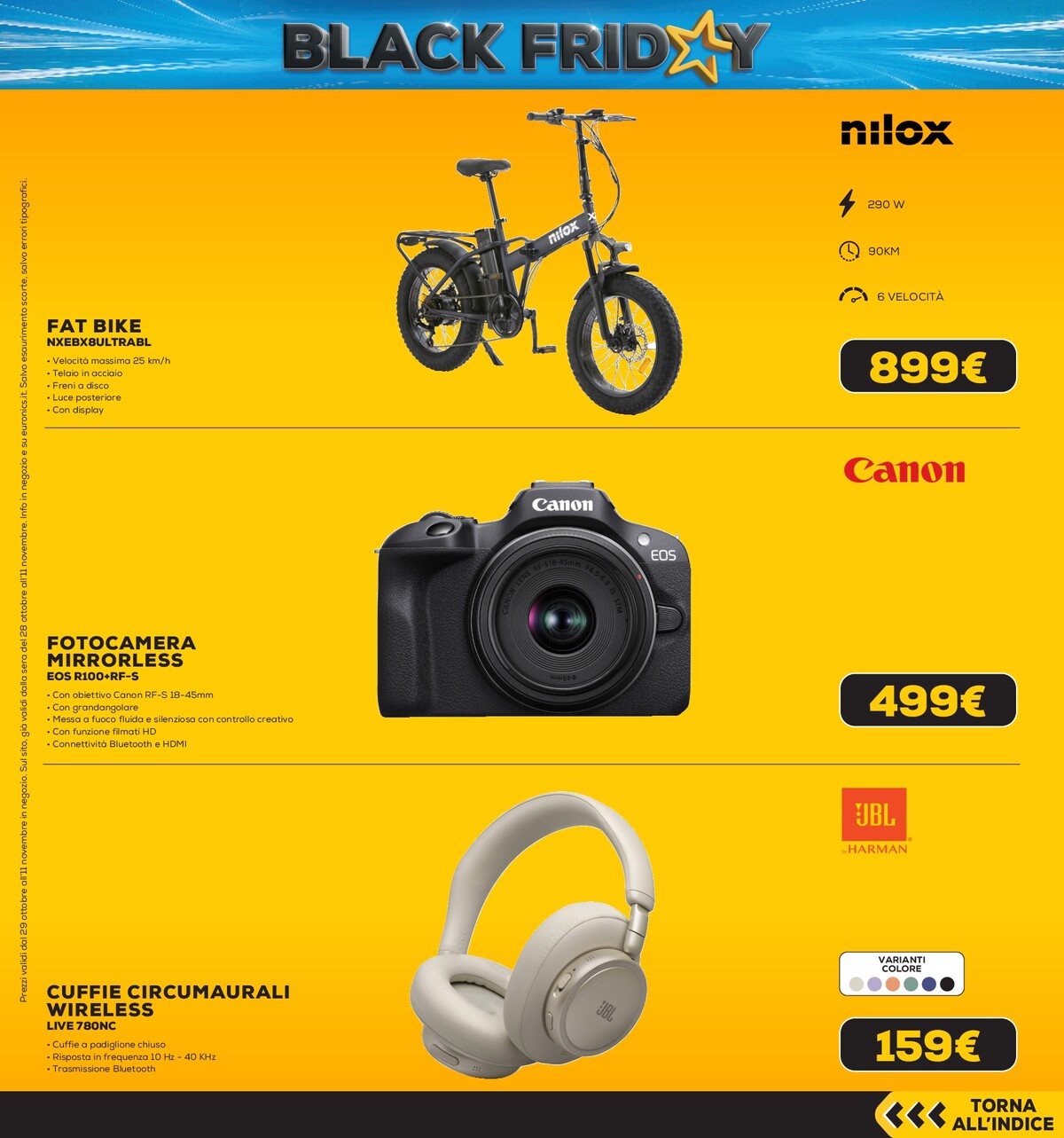 euronics - Volantino attuale di Euronics - Black Friday Anteprima valido dal giovedì 29/10/2026 al mercoledì 11/11/2026 - page: 26