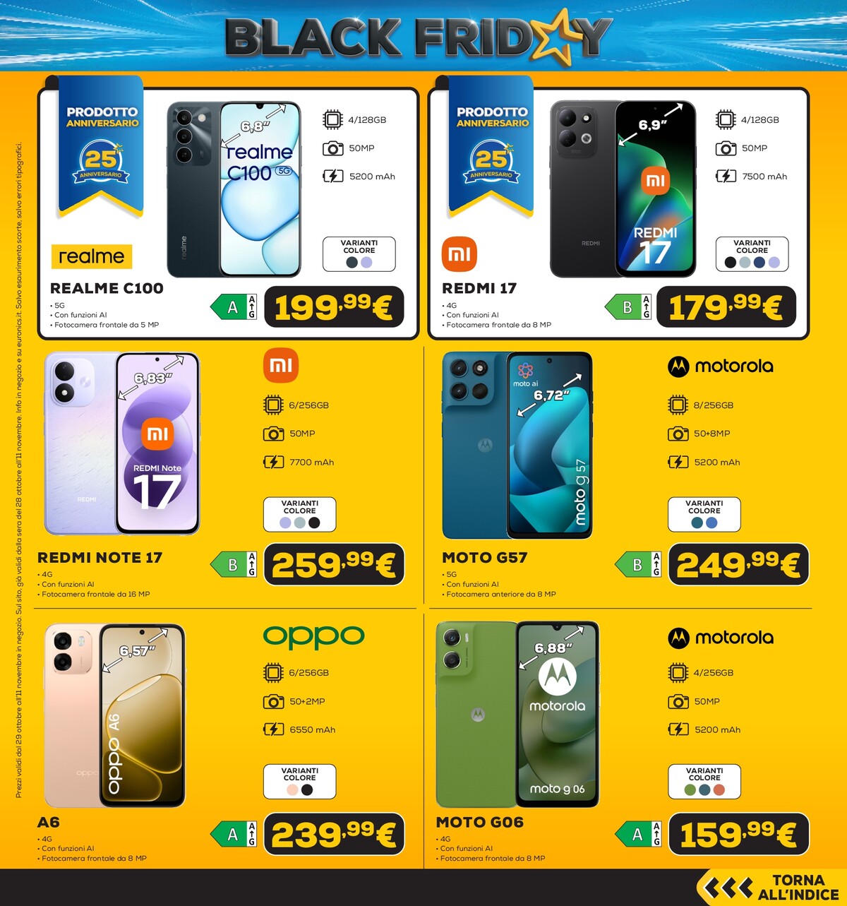 euronics - Volantino attuale di Euronics - Black Friday Anteprima valido dal giovedì 29/10/2026 al mercoledì 11/11/2026 - page: 5