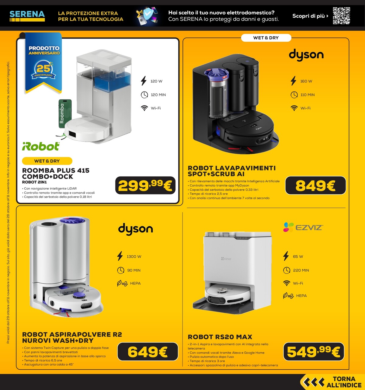euronics - Volantino attuale di Euronics - Black Friday Anteprima valido dal giovedì 29/10/2026 al mercoledì 11/11/2026 - page: 56