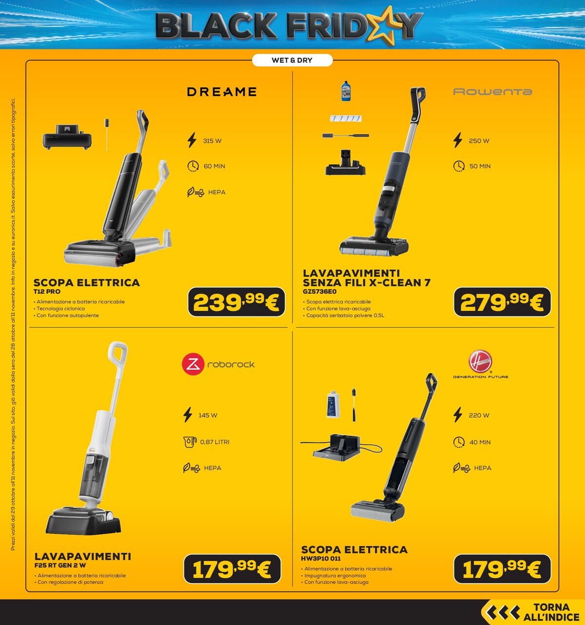 euronics - Volantino attuale di Euronics - Black Friday Anteprima valido dal giovedì 29/10/2026 al mercoledì 11/11/2026 - page: 55