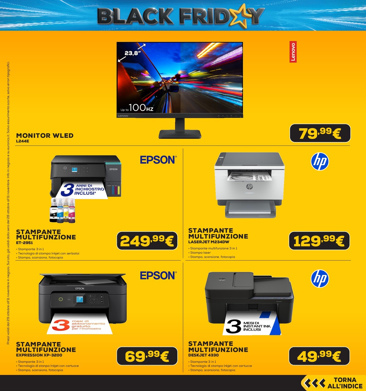 euronics - Volantino attuale di Euronics - Black Friday Anteprima valido dal giovedì 29/10/2026 al mercoledì 11/11/2026 - page: 18