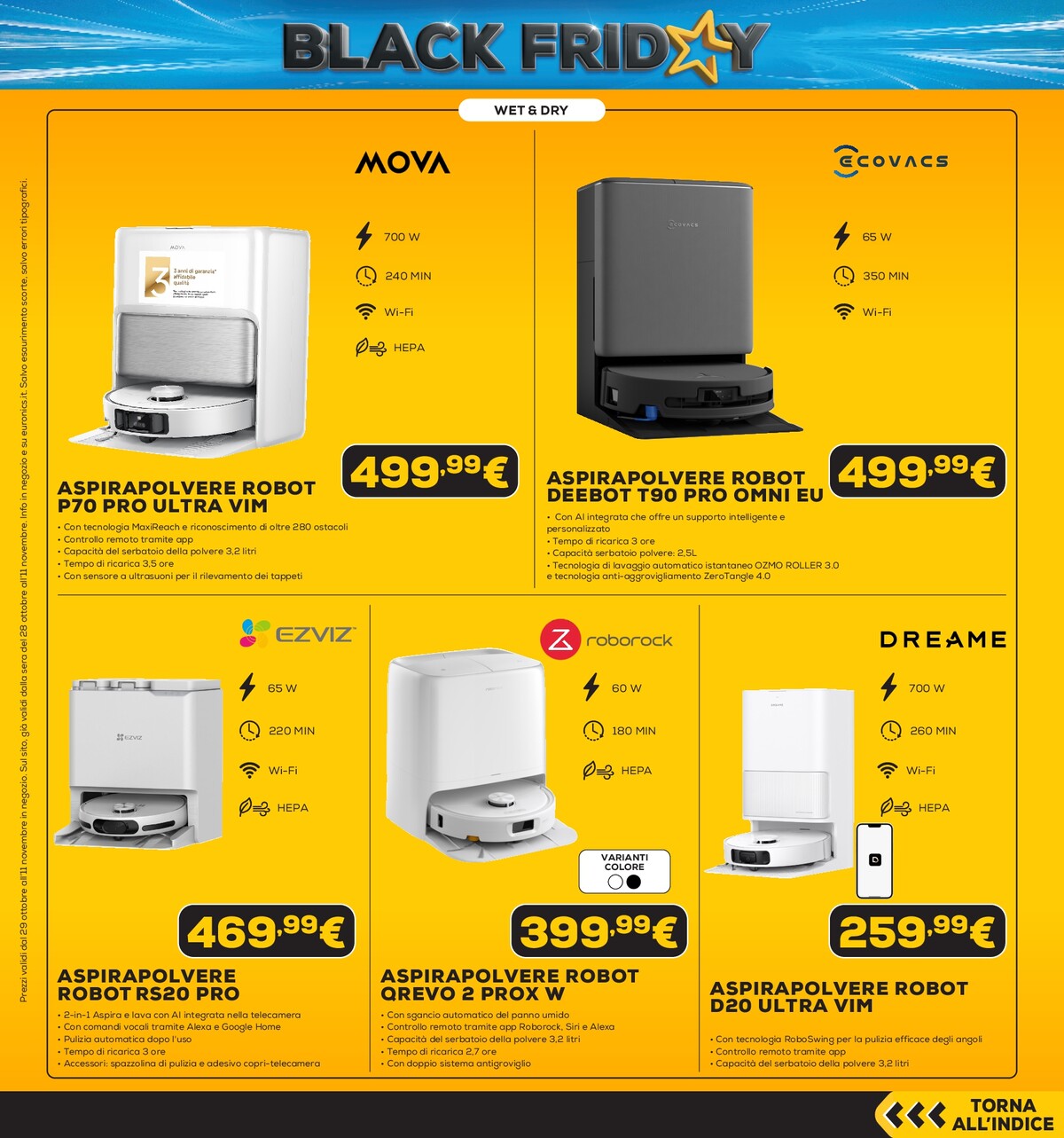 euronics - Volantino attuale di Euronics - Black Friday Anteprima valido dal giovedì 29/10/2026 al mercoledì 11/11/2026 - page: 57