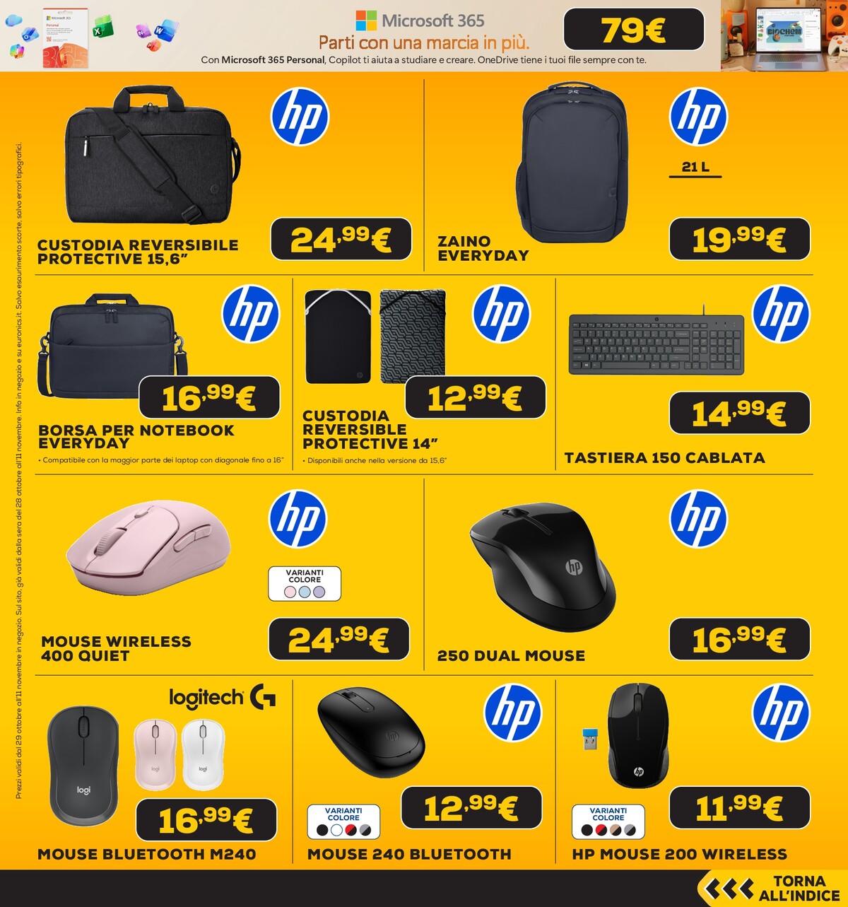euronics - Volantino attuale di Euronics - Black Friday Anteprima valido dal giovedì 29/10/2026 al mercoledì 11/11/2026 - page: 34