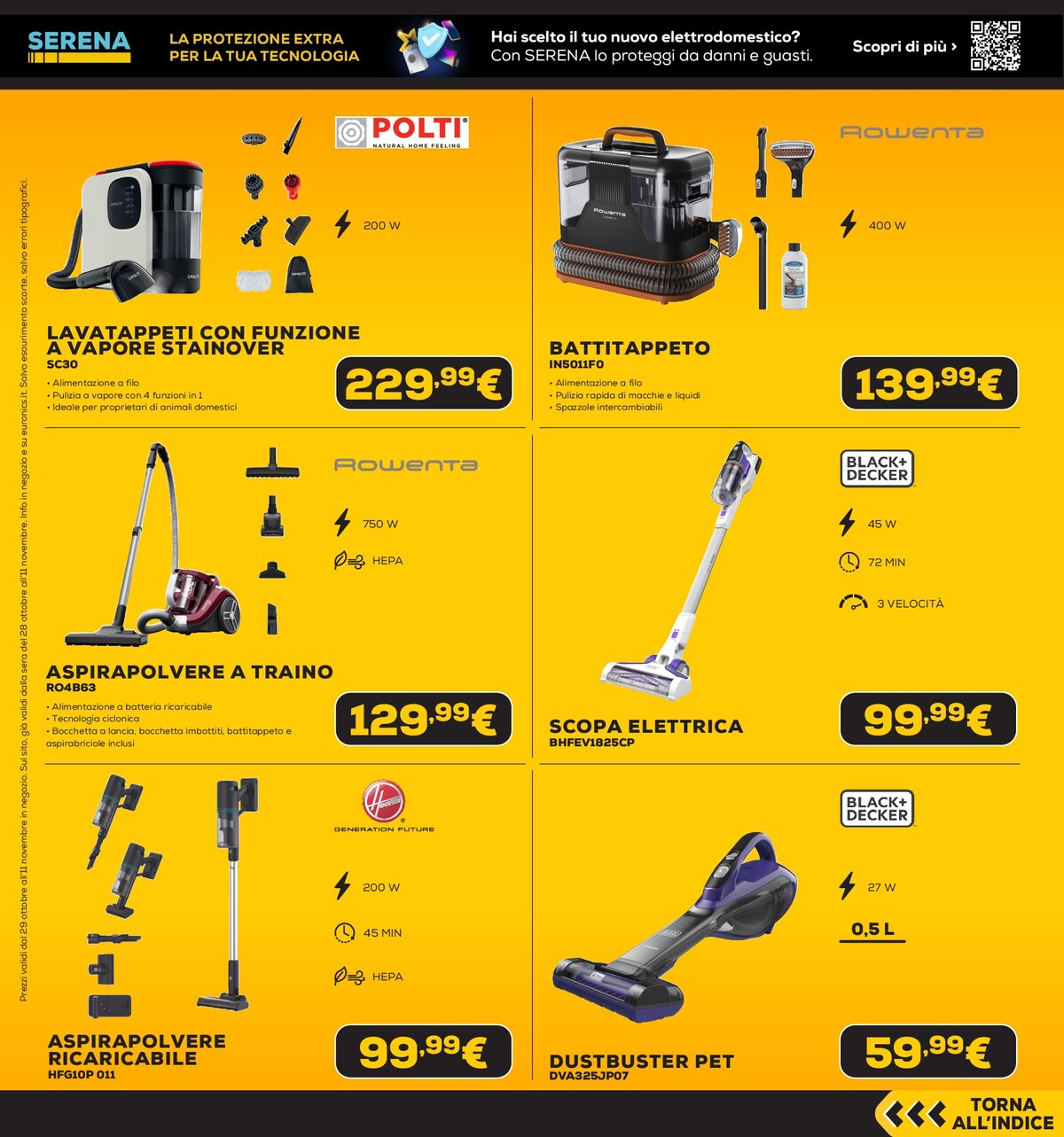 euronics - Volantino attuale di Euronics - Black Friday Anteprima valido dal giovedì 29/10/2026 al mercoledì 11/11/2026 - page: 54