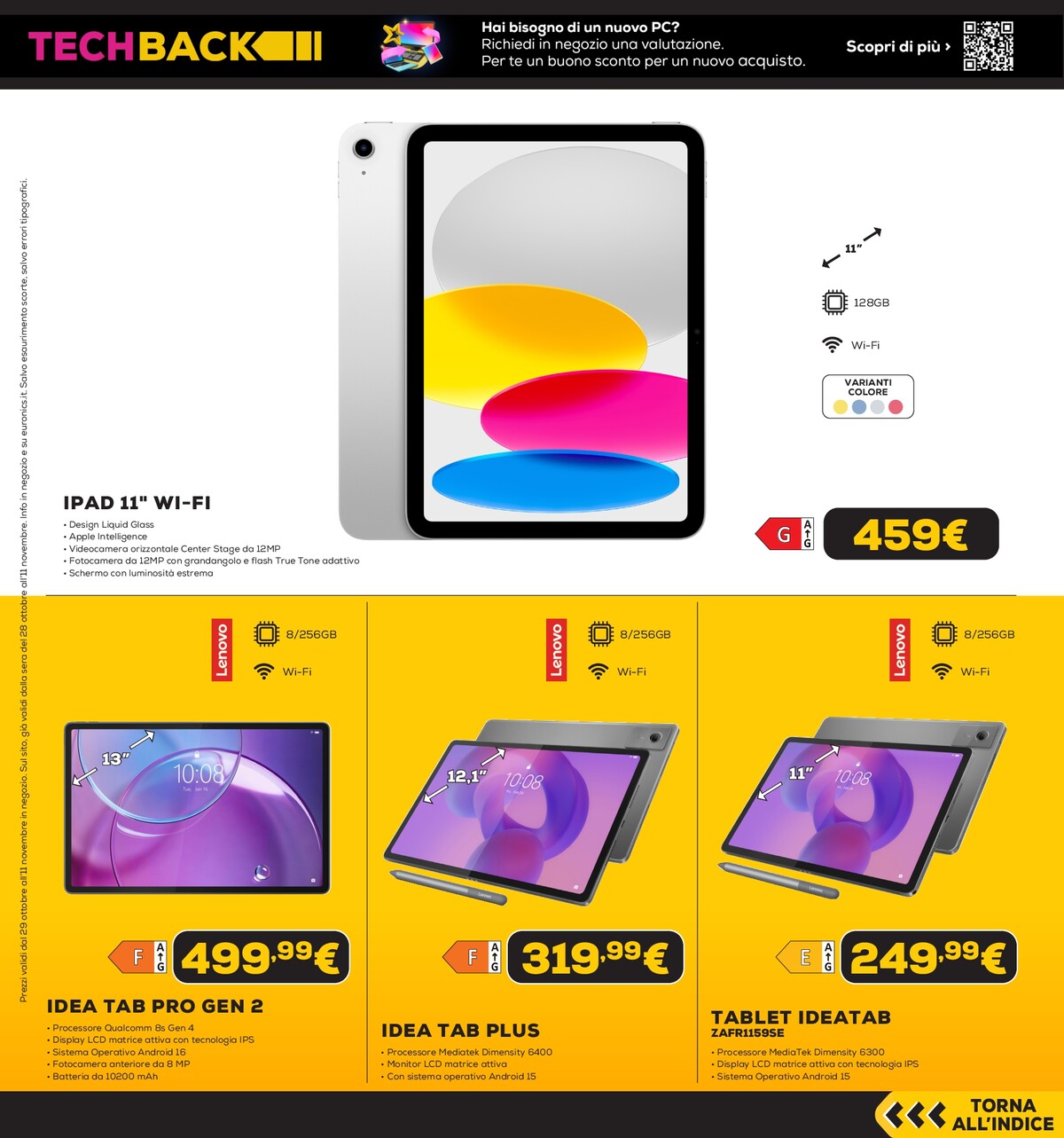 euronics - Volantino attuale di Euronics - Black Friday Anteprima valido dal giovedì 29/10/2026 al mercoledì 11/11/2026 - page: 17