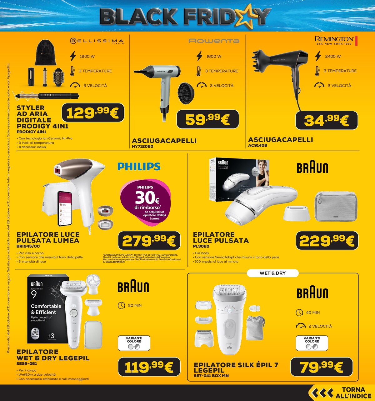 euronics - Volantino attuale di Euronics - Black Friday Anteprima valido dal giovedì 29/10/2026 al mercoledì 11/11/2026 - page: 67