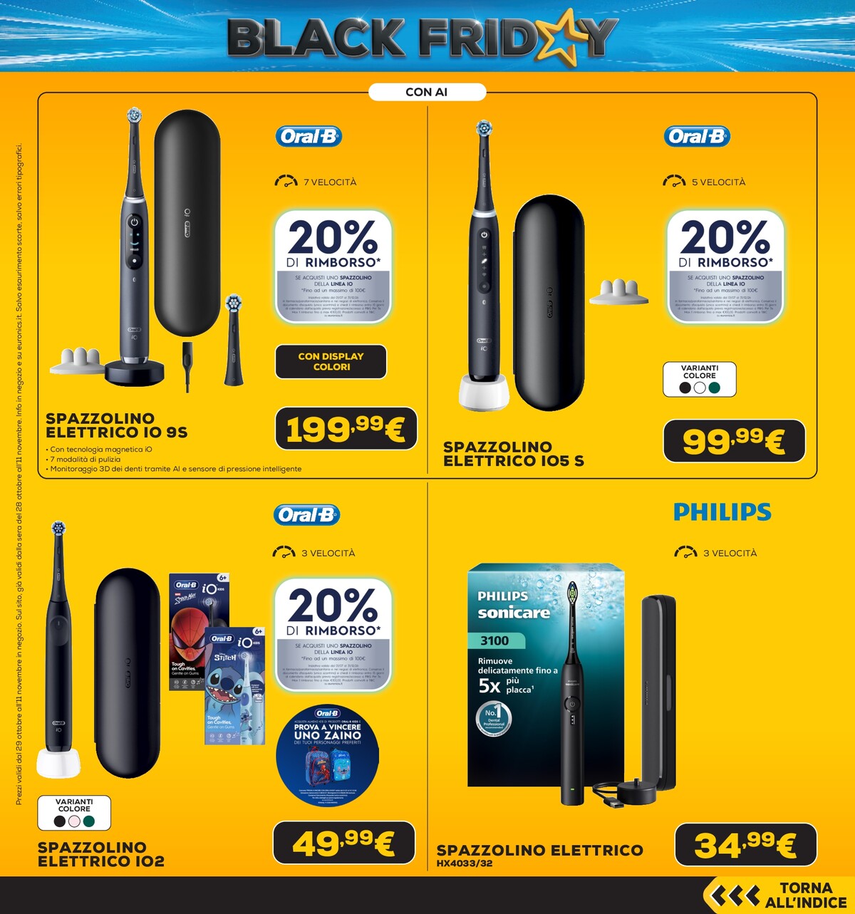 euronics - Volantino attuale di Euronics - Black Friday Anteprima valido dal giovedì 29/10/2026 al mercoledì 11/11/2026 - page: 69