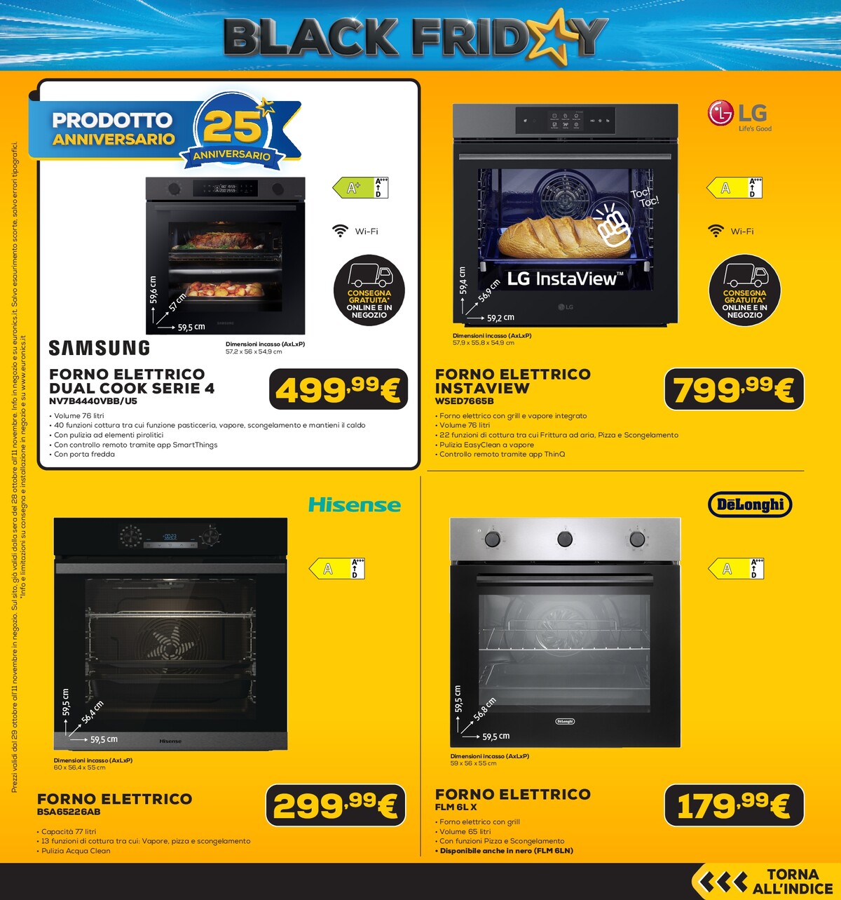 euronics - Volantino attuale di Euronics - Black Friday Anteprima valido dal giovedì 29/10/2026 al mercoledì 11/11/2026 - page: 48
