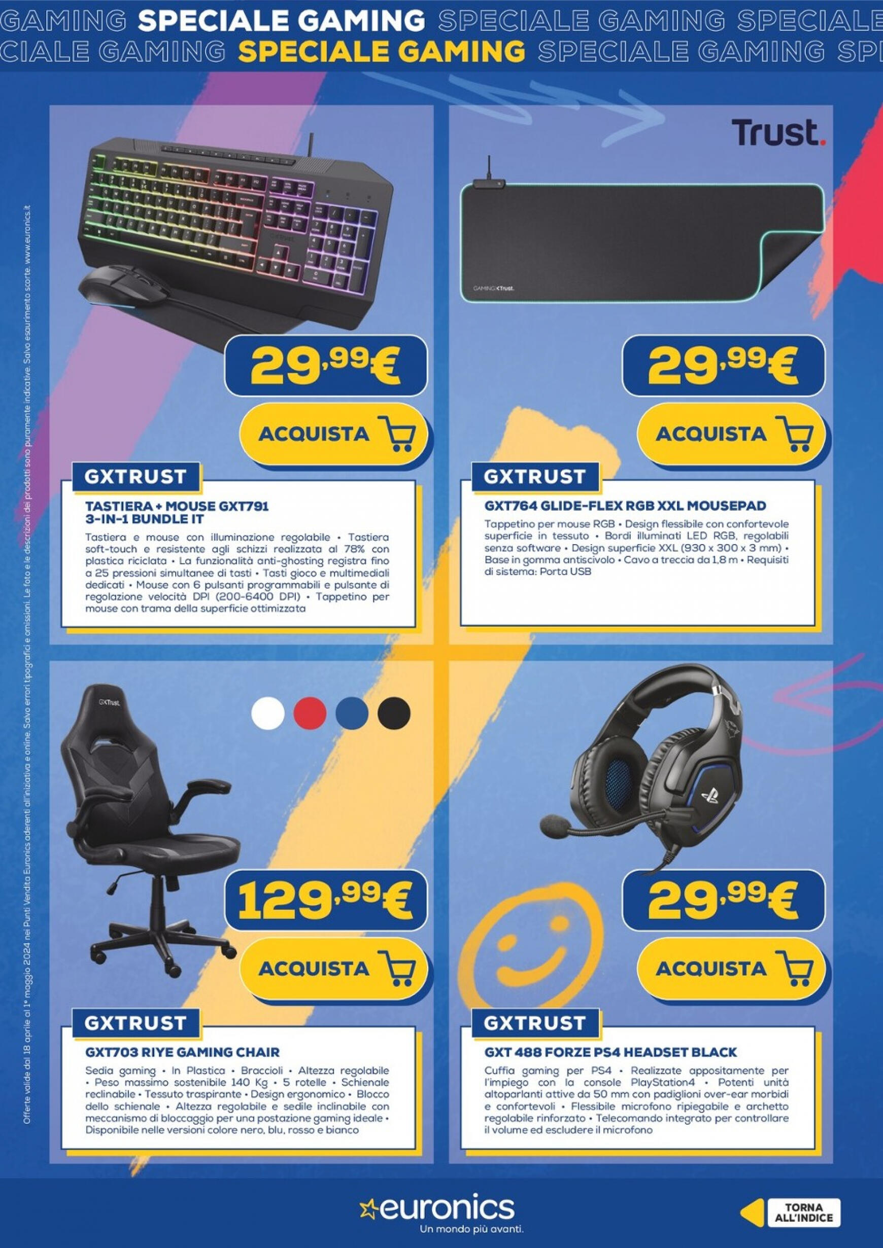 euronics - Nuovo volantino Euronics - Speciale Gaming 18.04. - 01.05. - page: 14