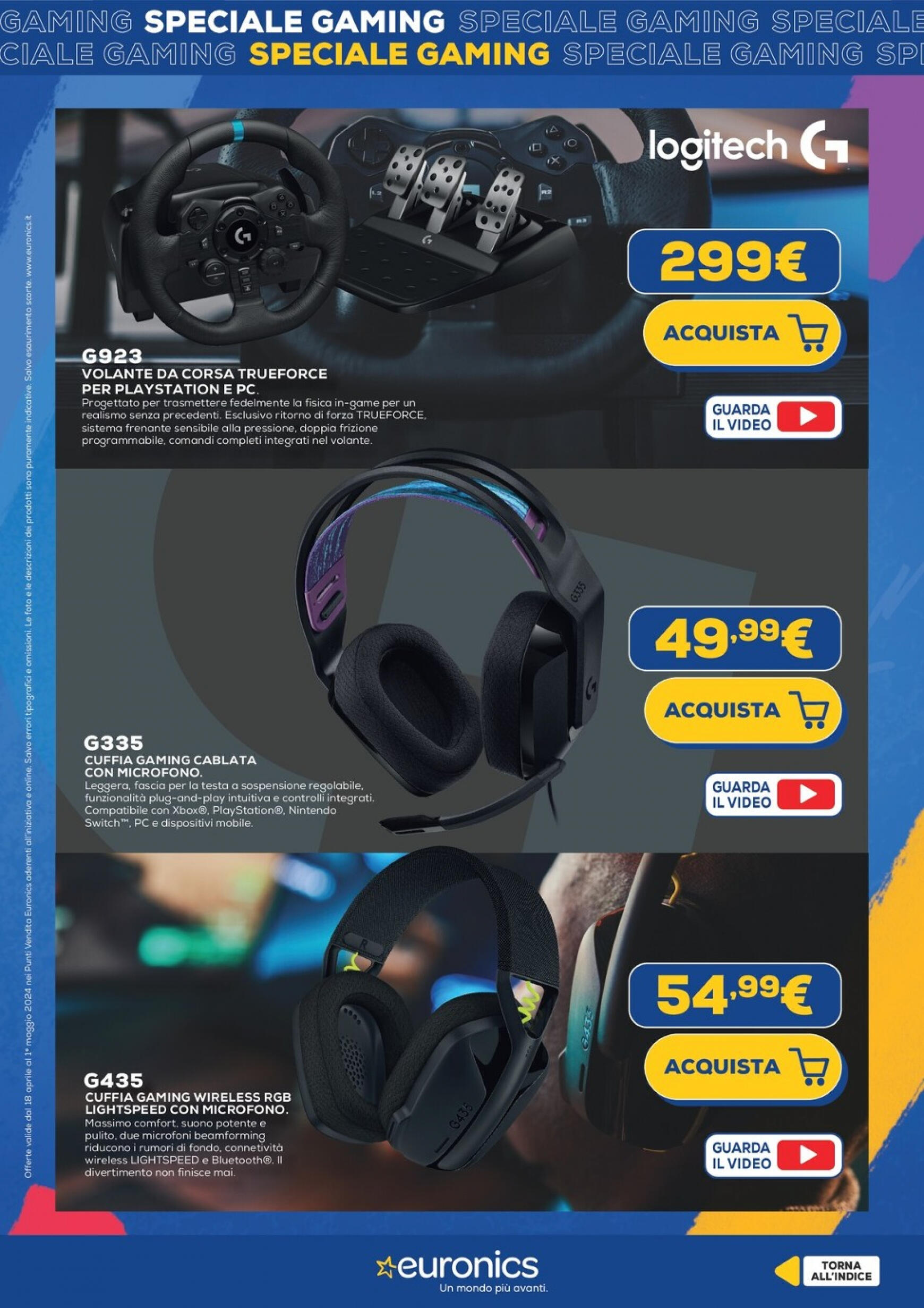 euronics - Nuovo volantino Euronics - Speciale Gaming 18.04. - 01.05. - page: 12