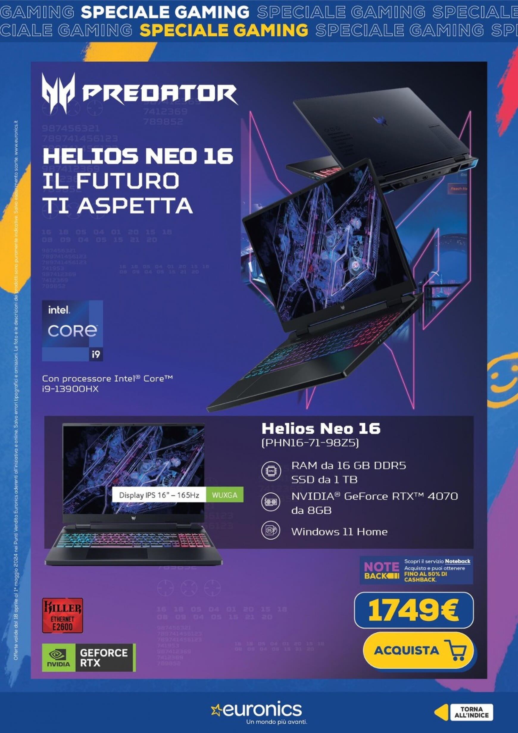 euronics - Nuovo volantino Euronics - Speciale Gaming 18.04. - 01.05. - page: 3