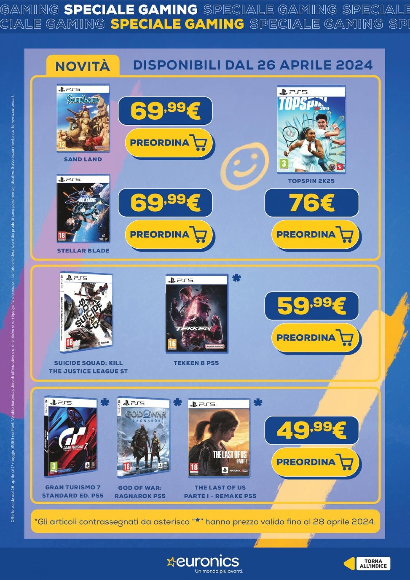 euronics - Nuovo volantino Euronics - Speciale Gaming 18.04. - 01.05. - page: 30