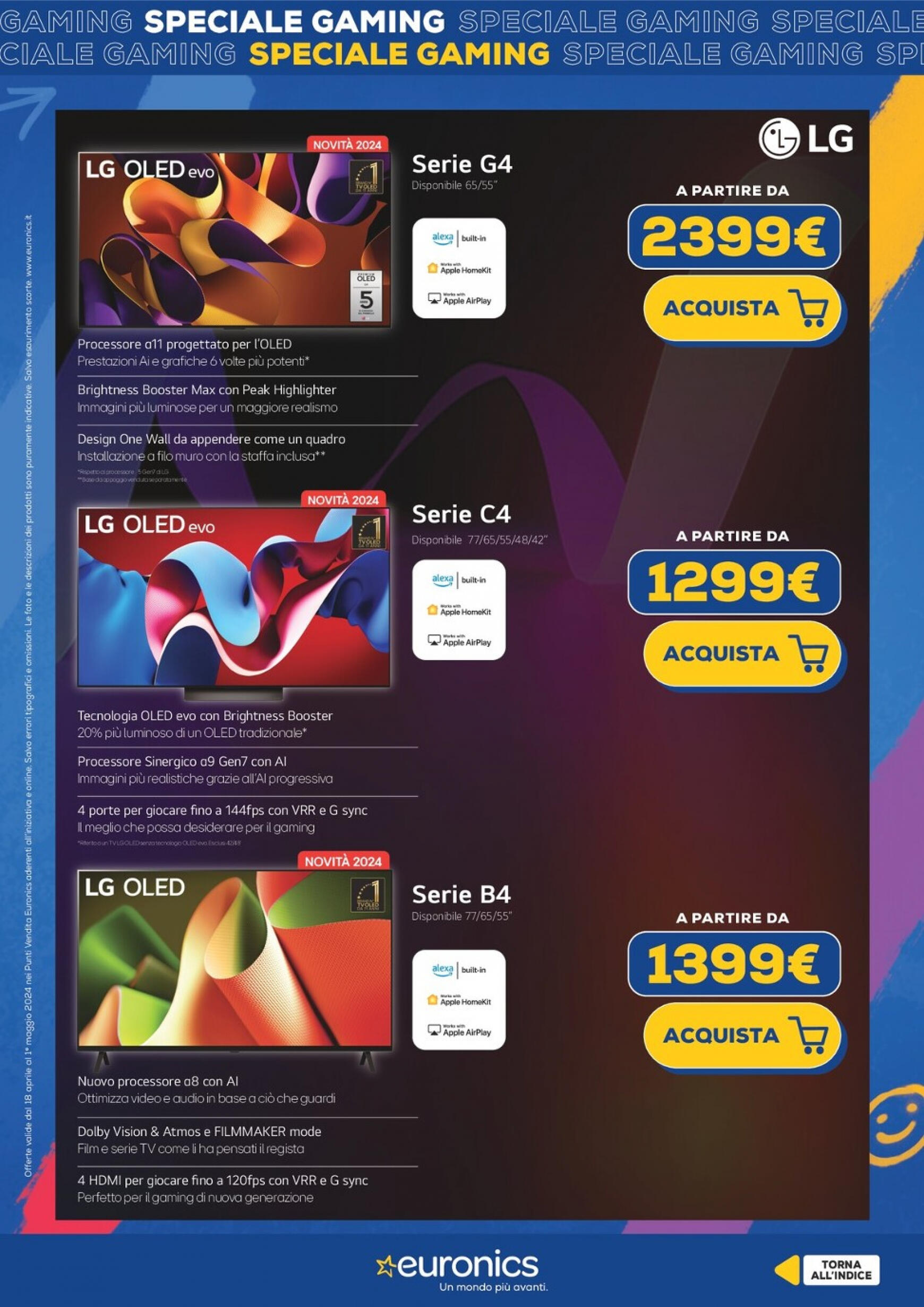 euronics - Nuovo volantino Euronics - Speciale Gaming 18.04. - 01.05. - page: 18