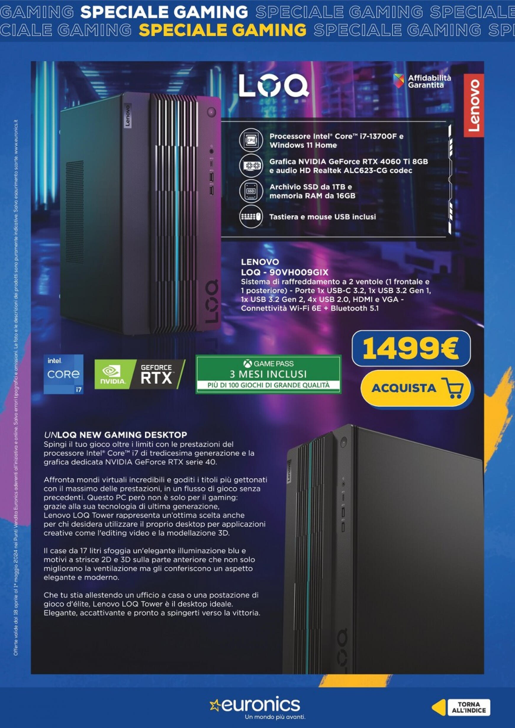 euronics - Nuovo volantino Euronics - Speciale Gaming 18.04. - 01.05. - page: 8