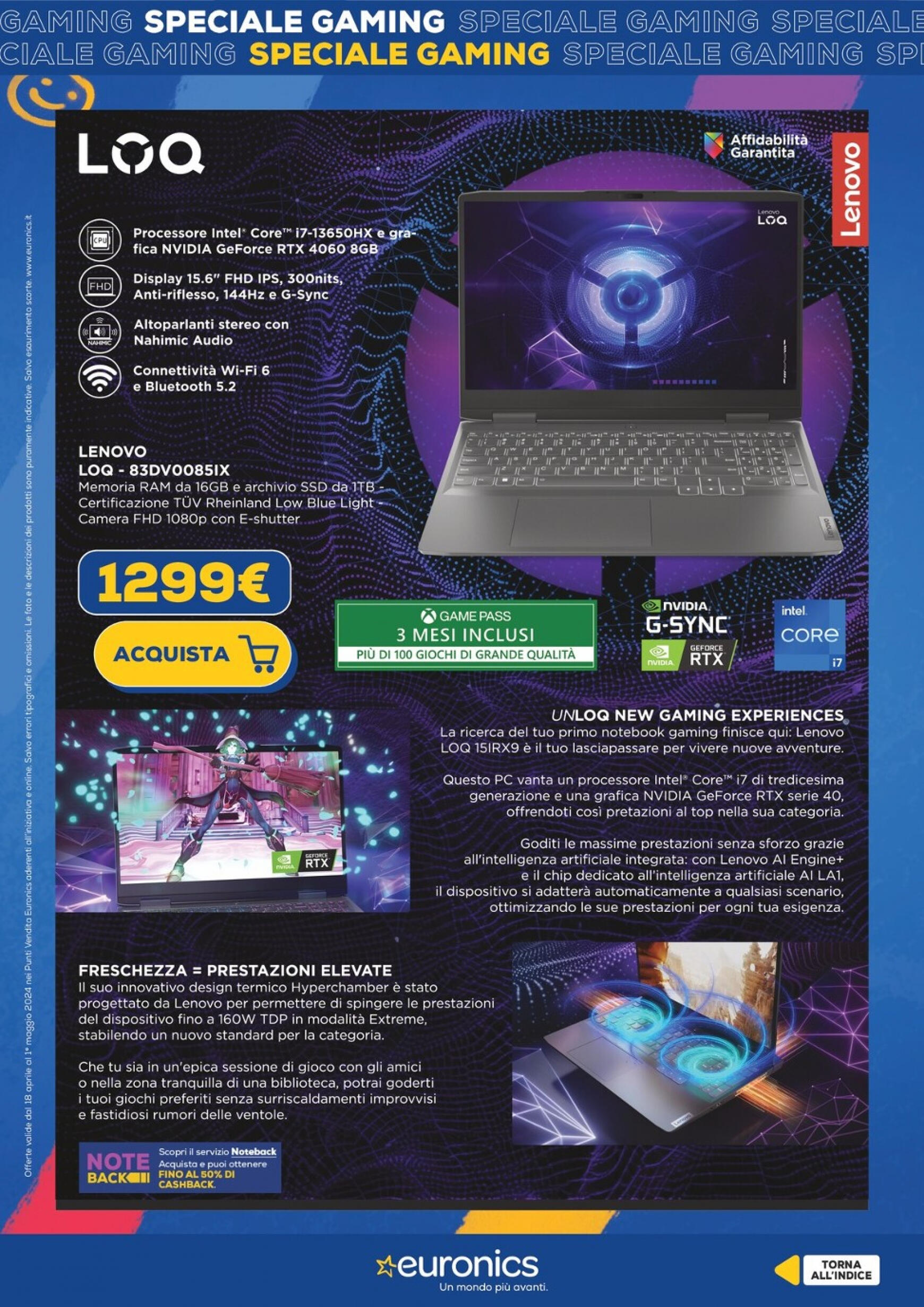 euronics - Nuovo volantino Euronics - Speciale Gaming 18.04. - 01.05. - page: 7