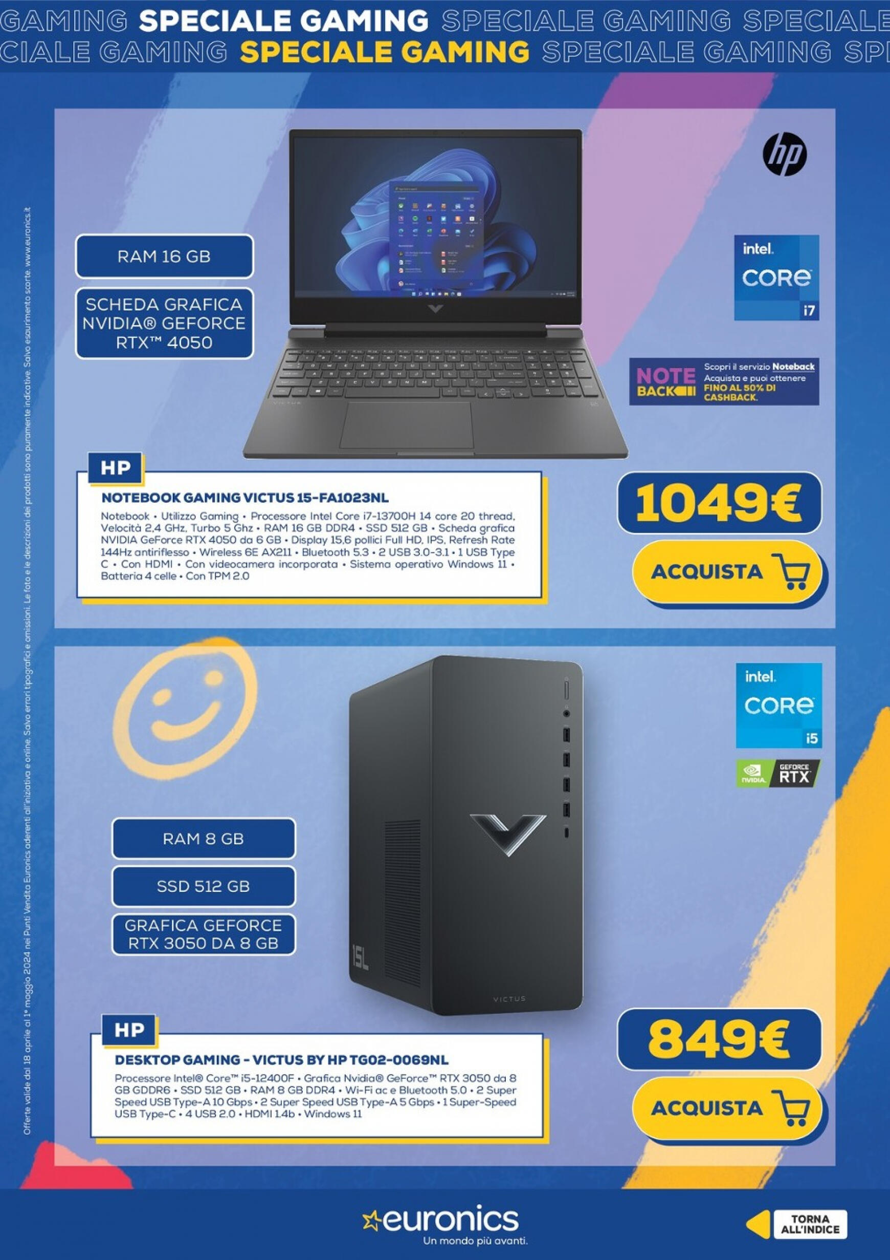 euronics - Nuovo volantino Euronics - Speciale Gaming 18.04. - 01.05. - page: 9