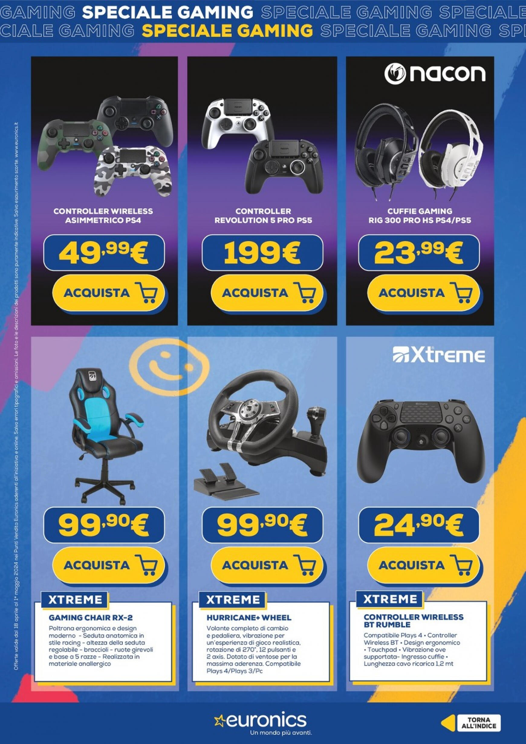 euronics - Nuovo volantino Euronics - Speciale Gaming 18.04. - 01.05. - page: 16