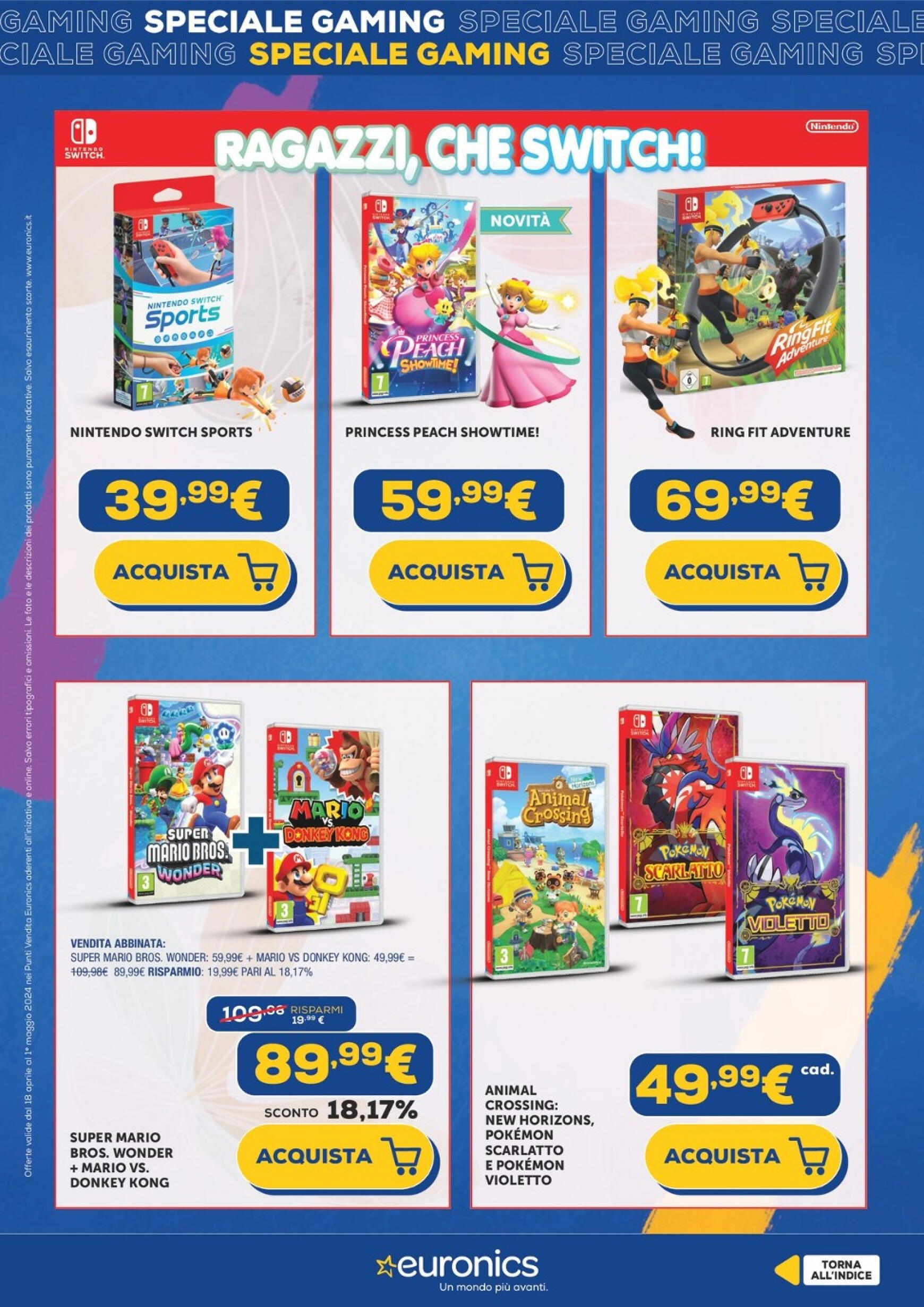 euronics - Nuovo volantino Euronics - Speciale Gaming 18.04. - 01.05. - page: 28