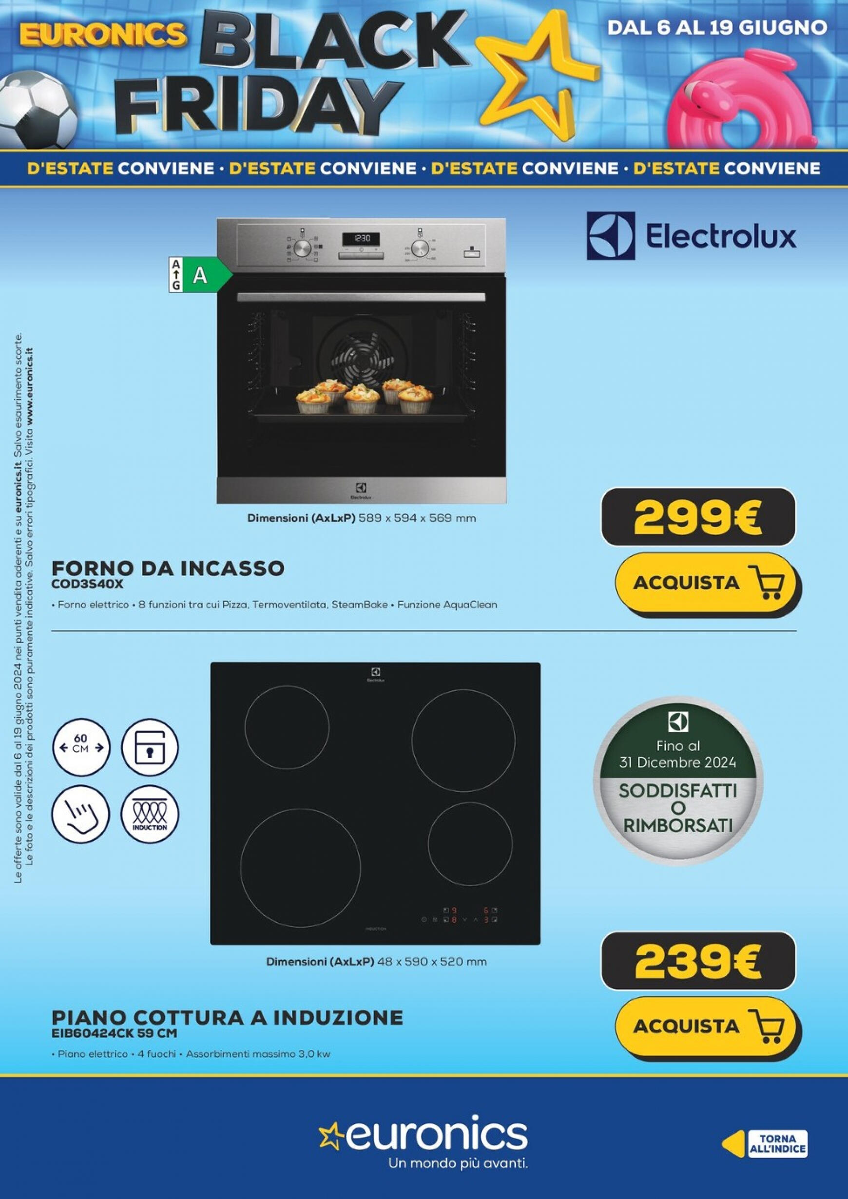 euronics - Nuovo volantino Euronics - Black Friday d'Estate 06.06. - 19.06. - page: 39