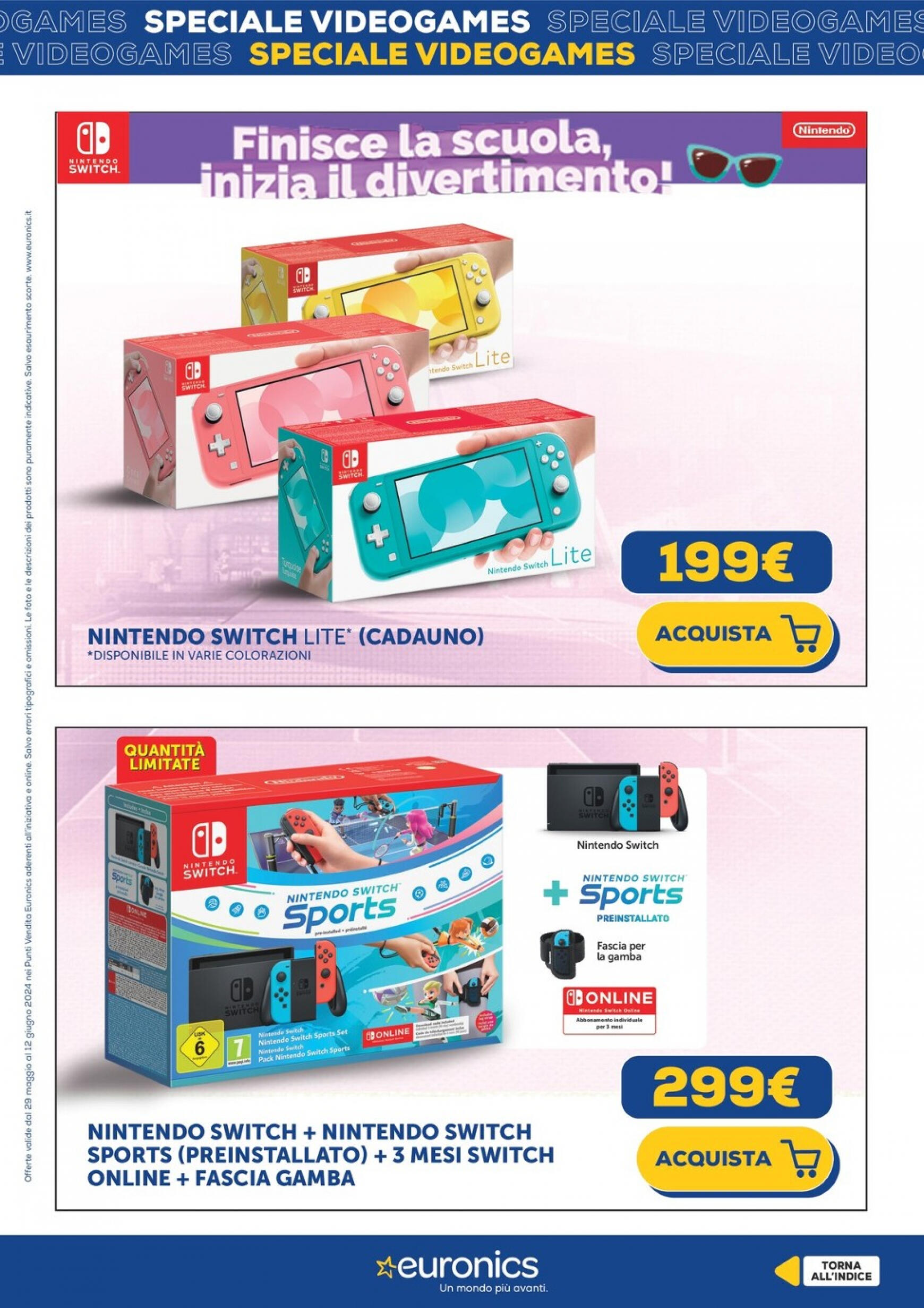 euronics - Nuovo volantino Euronics - Speciale Videogames 29.05. - 12.06. - page: 8