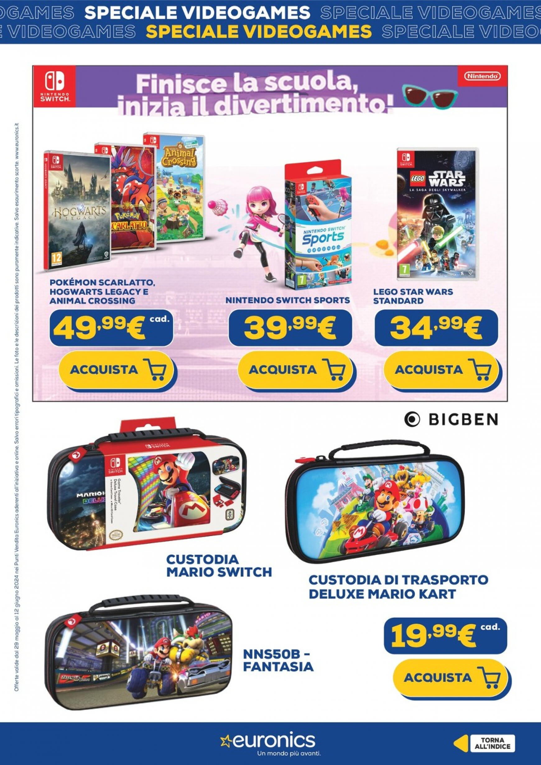 euronics - Nuovo volantino Euronics - Speciale Videogames 29.05. - 12.06. - page: 9