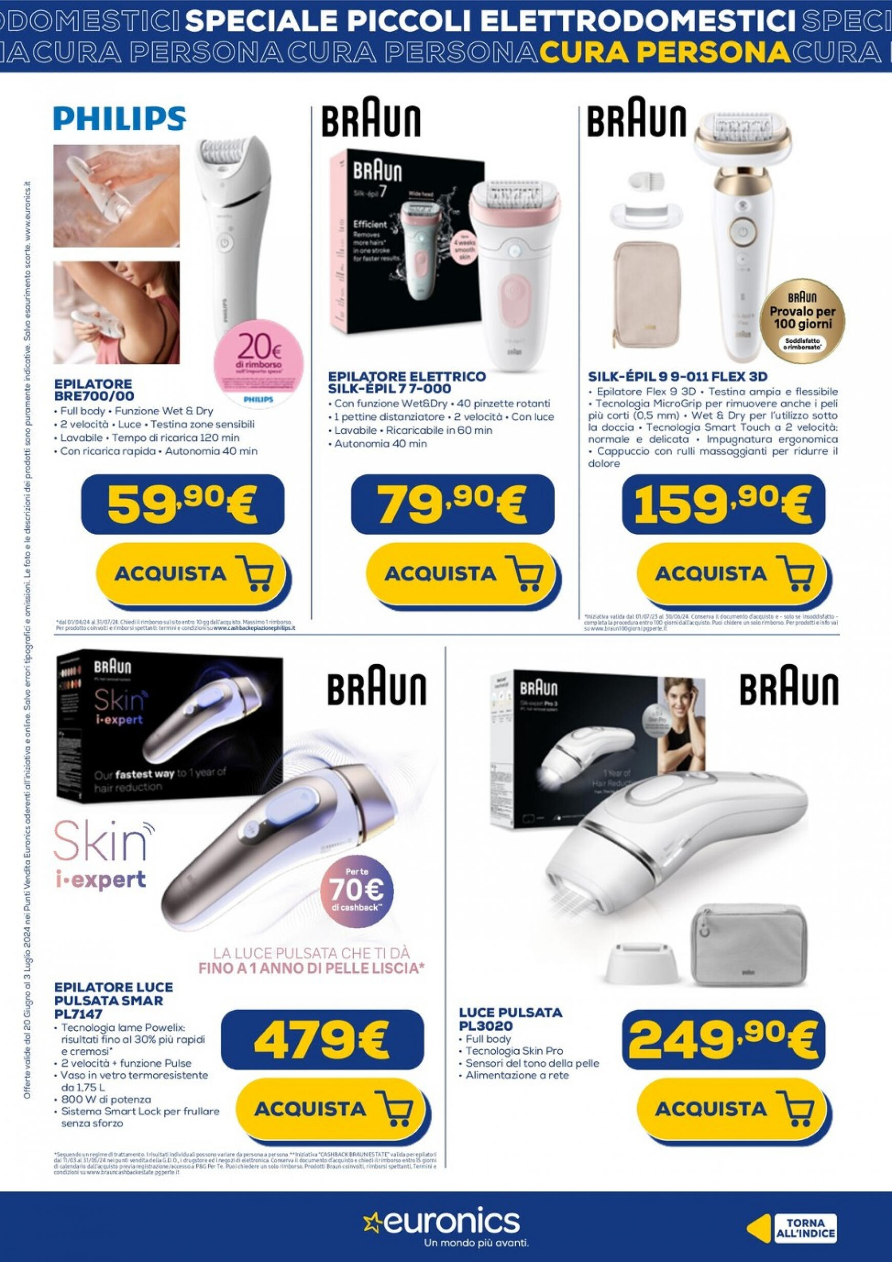 euronics - Nuovo volantino Euronics - Speciale Piccoli Elettrodomestici 20.06. - 03.07. - page: 16