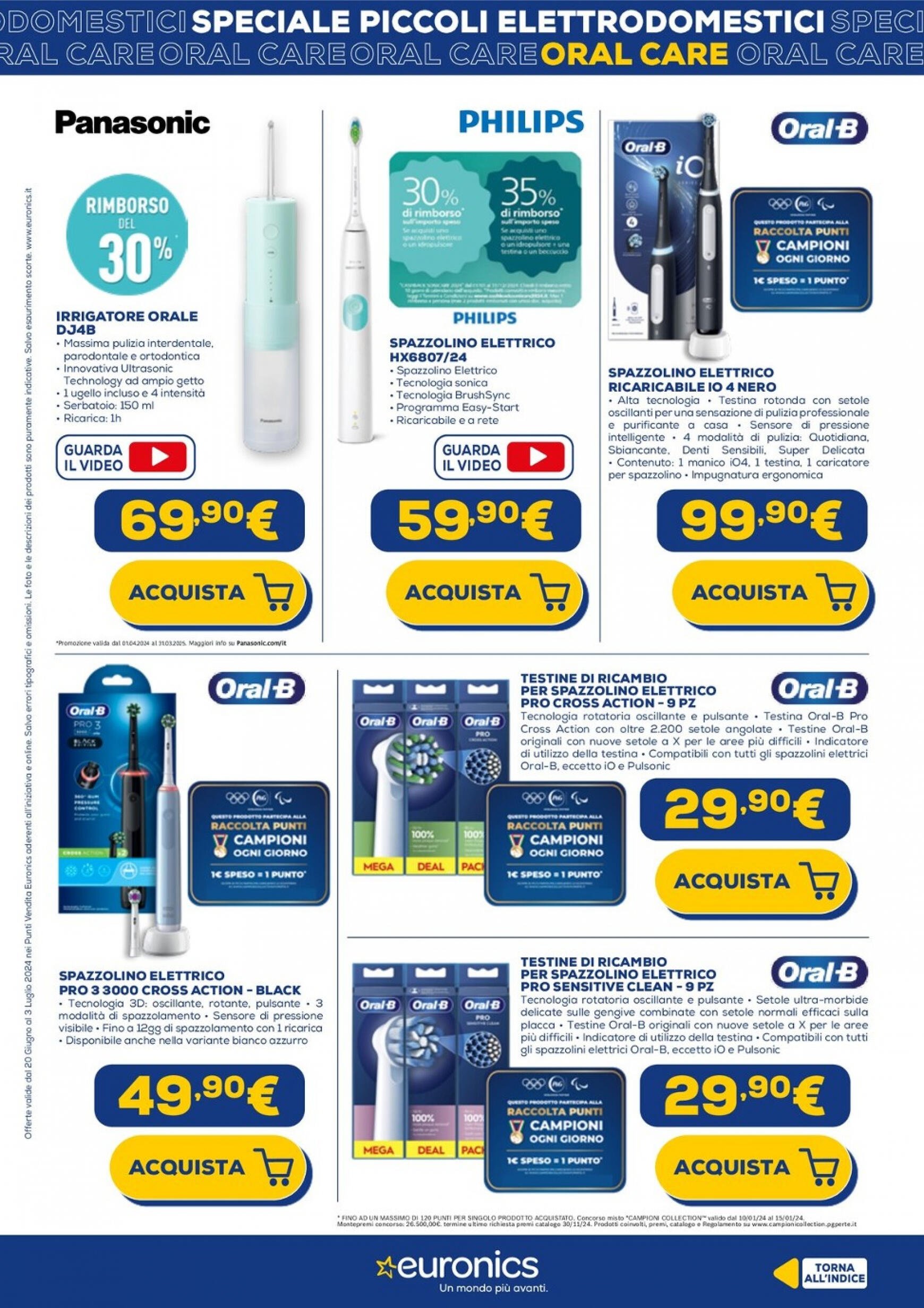 euronics - Nuovo volantino Euronics - Speciale Piccoli Elettrodomestici 20.06. - 03.07. - page: 18