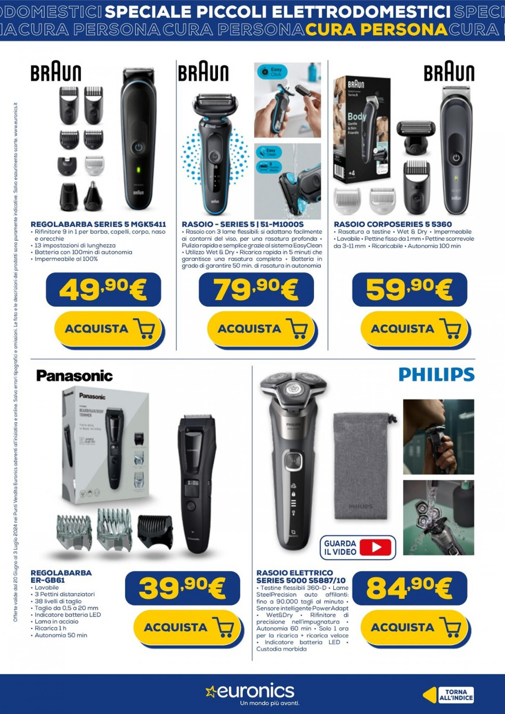 euronics - Nuovo volantino Euronics - Speciale Piccoli Elettrodomestici 20.06. - 03.07. - page: 17