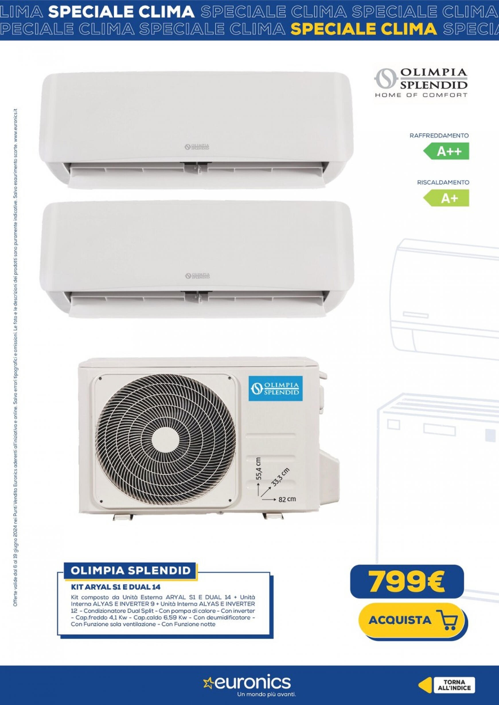 euronics - Nuovo volantino Euronics - Speciale Clima 06.06. - 19.06. - page: 23