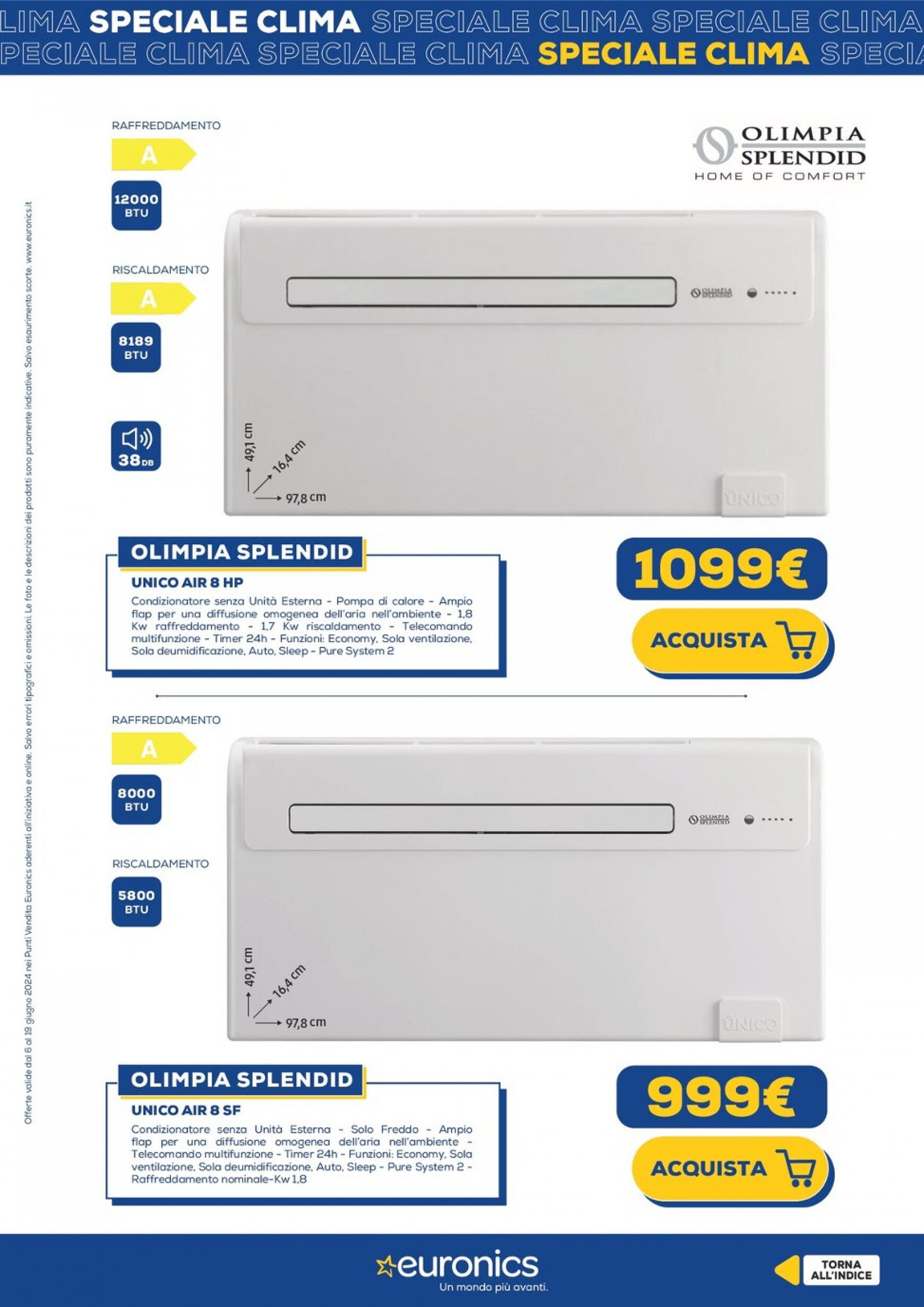 euronics - Nuovo volantino Euronics - Speciale Clima 06.06. - 19.06. - page: 24