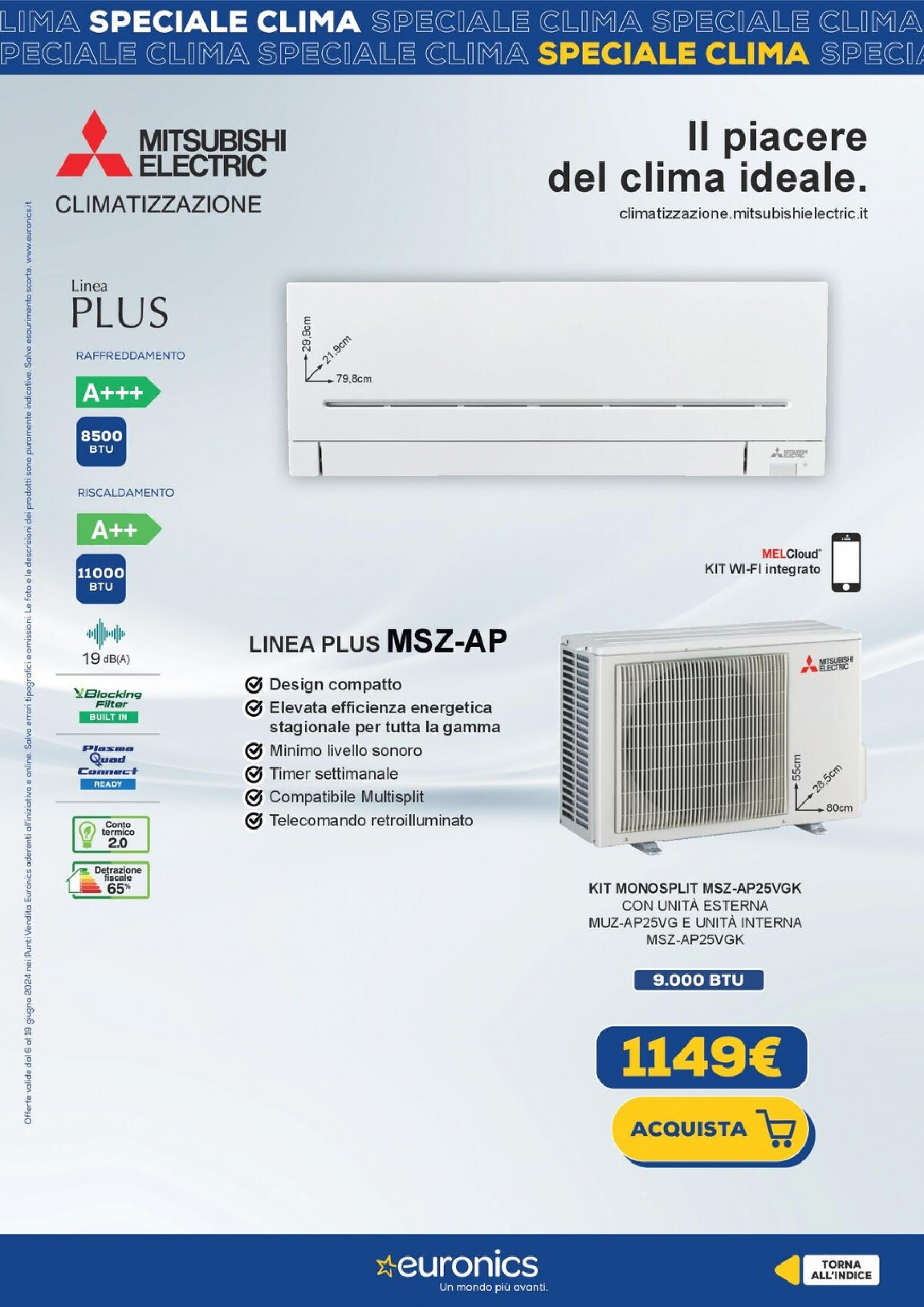 euronics - Nuovo volantino Euronics - Speciale Clima 06.06. - 19.06. - page: 12