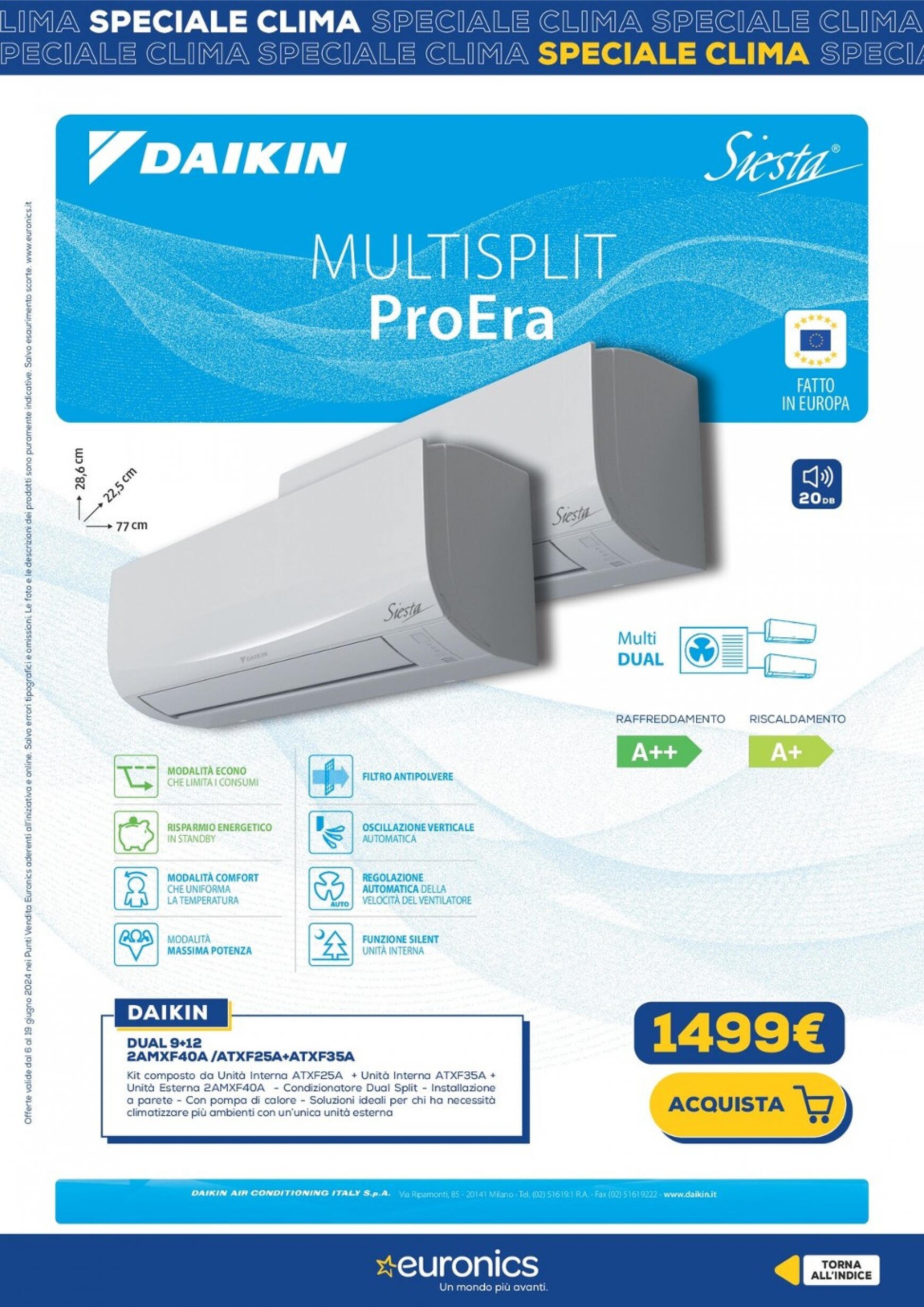 euronics - Nuovo volantino Euronics - Speciale Clima 06.06. - 19.06. - page: 6