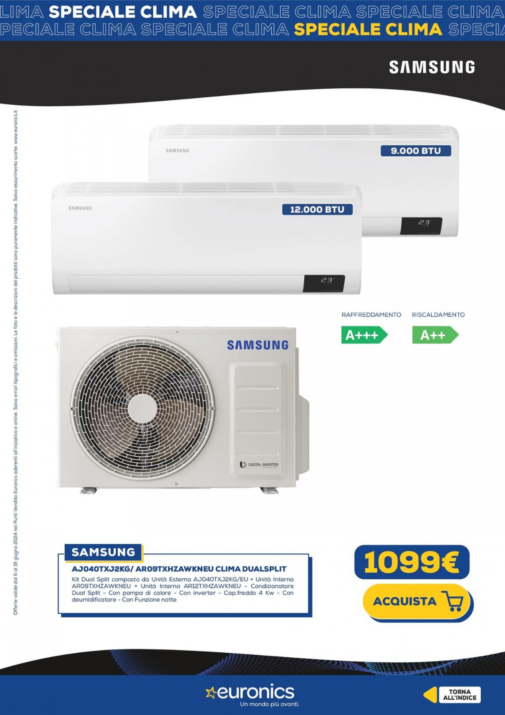 euronics - Nuovo volantino Euronics - Speciale Clima 06.06. - 19.06. - page: 14