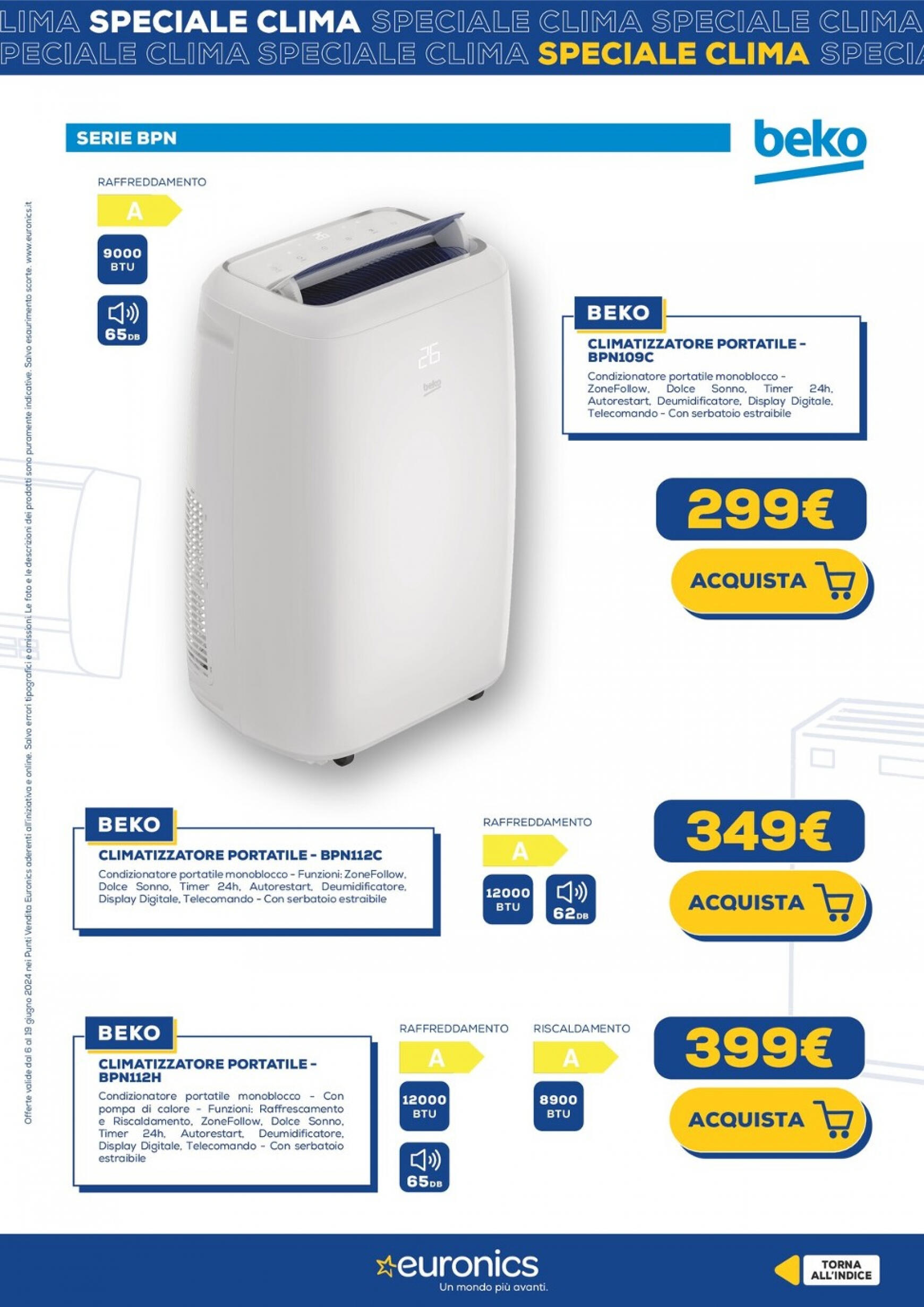 euronics - Nuovo volantino Euronics - Speciale Clima 06.06. - 19.06. - page: 25