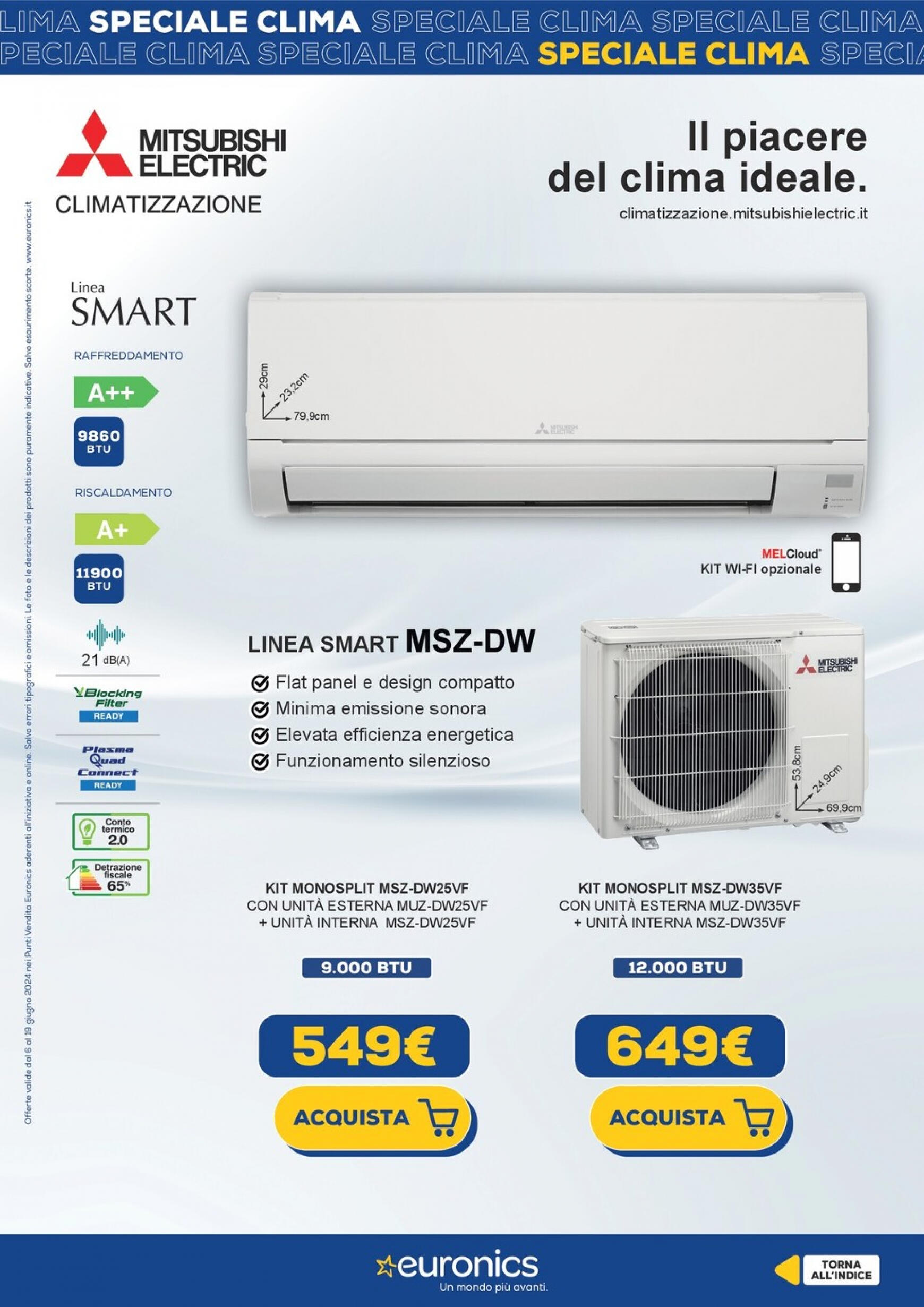 euronics - Nuovo volantino Euronics - Speciale Clima 06.06. - 19.06. - page: 8