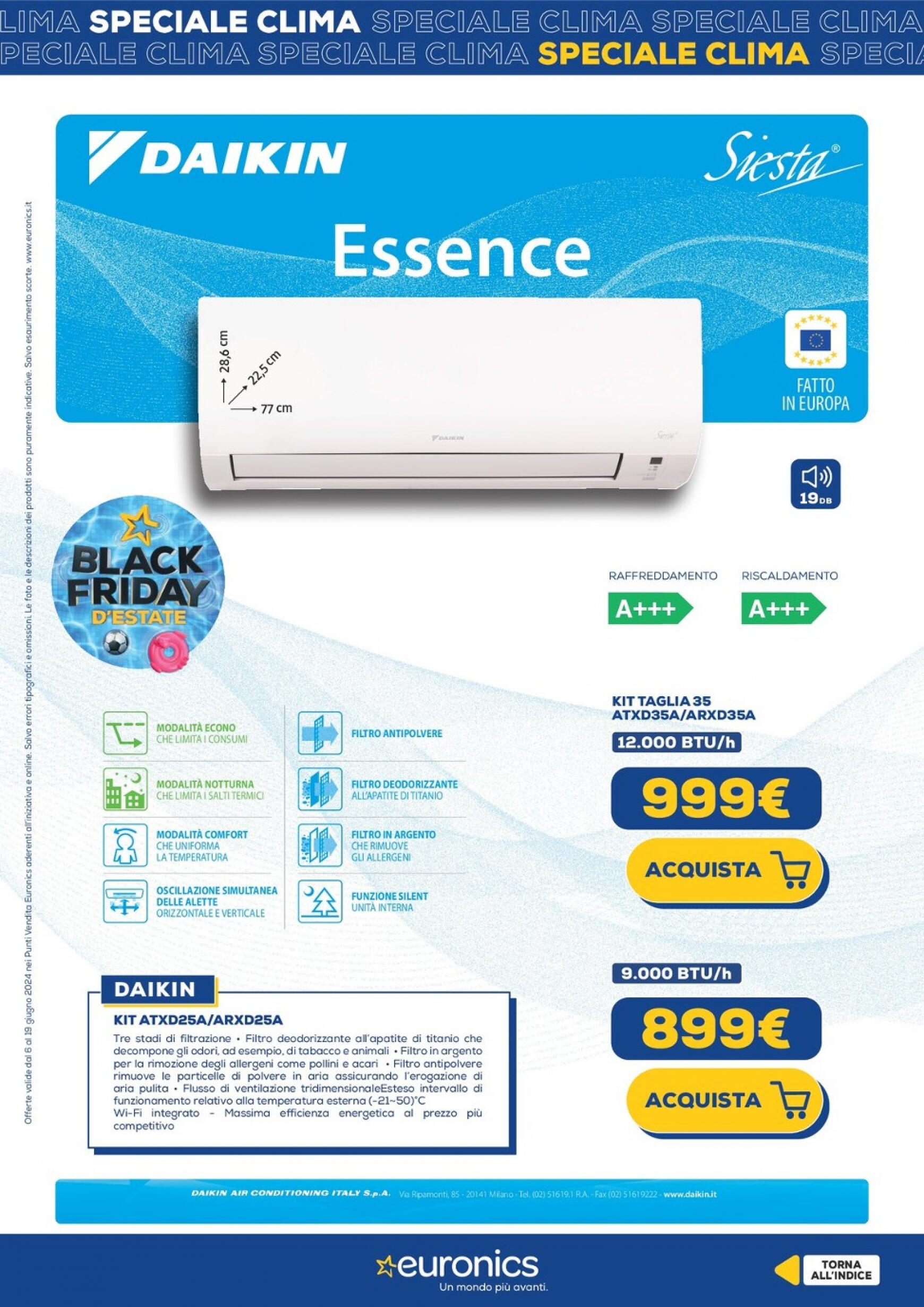 euronics - Nuovo volantino Euronics - Speciale Clima 06.06. - 19.06. - page: 5