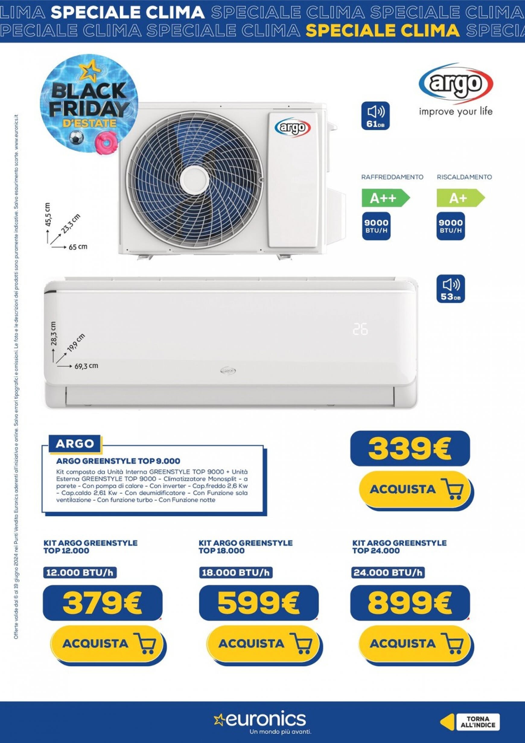 euronics - Nuovo volantino Euronics - Speciale Clima 06.06. - 19.06. - page: 21