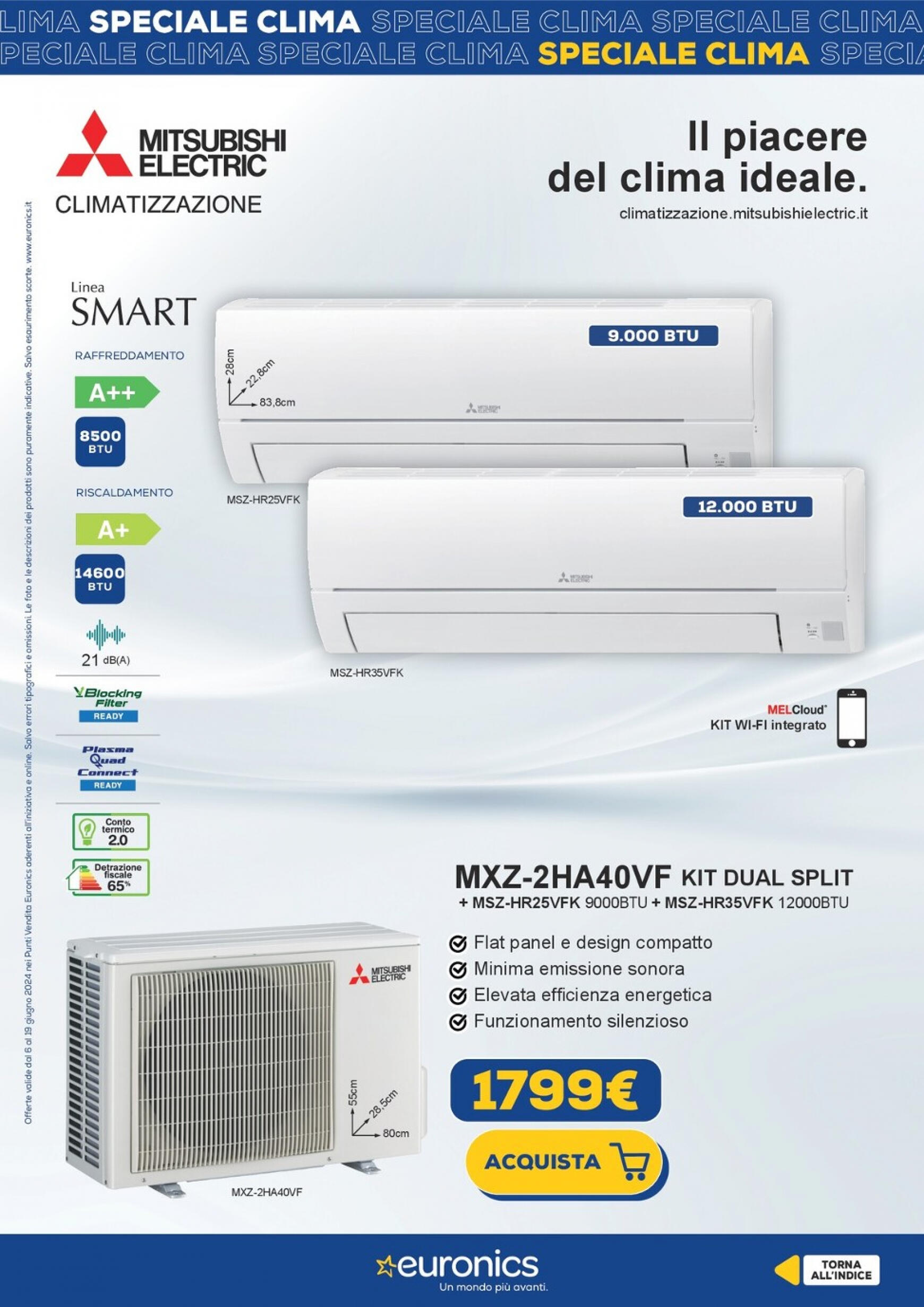 euronics - Nuovo volantino Euronics - Speciale Clima 06.06. - 19.06. - page: 13