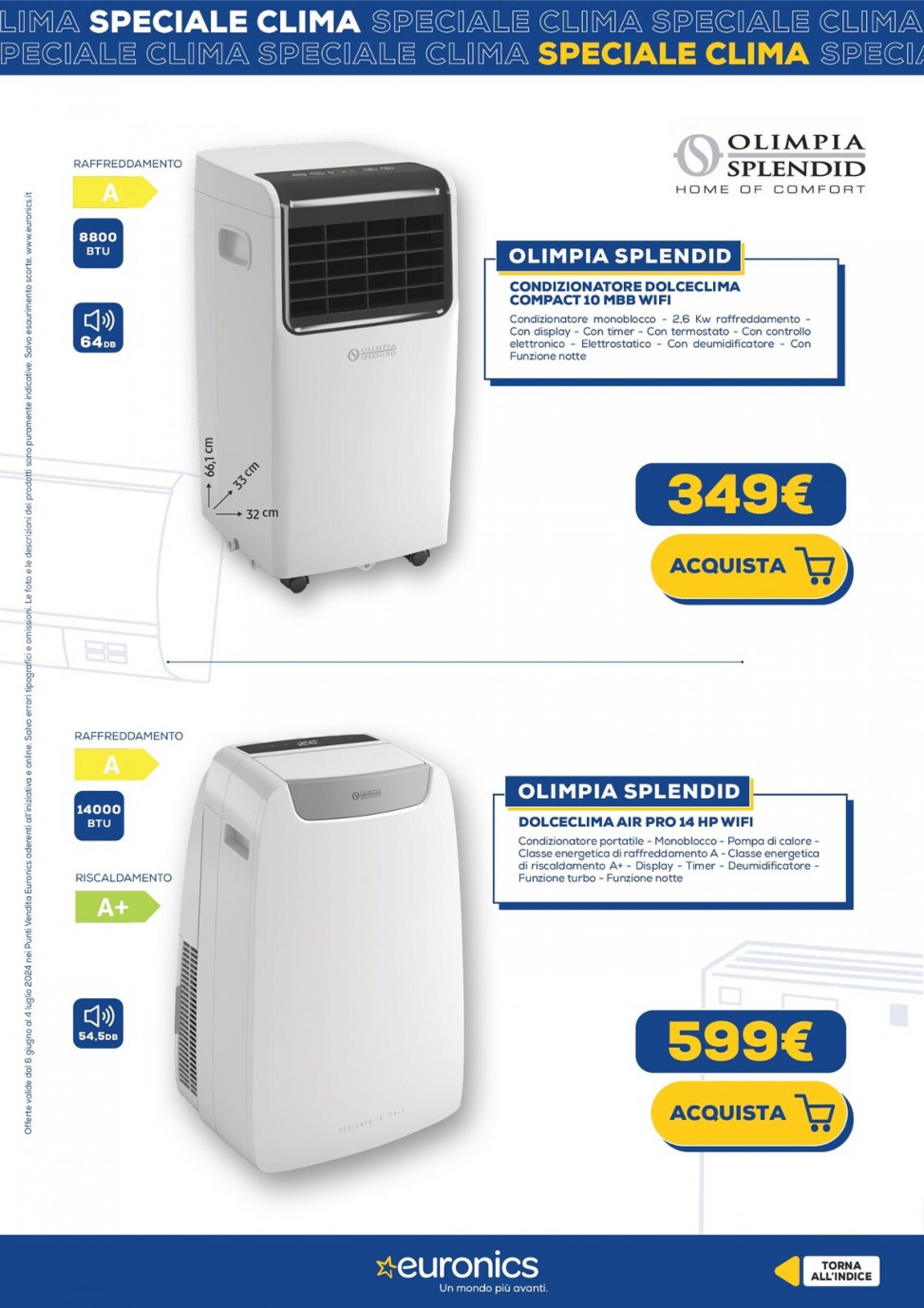 euronics - Nuovo volantino Euronics - Speciale Clima 06.06. - 04.07. - page: 28