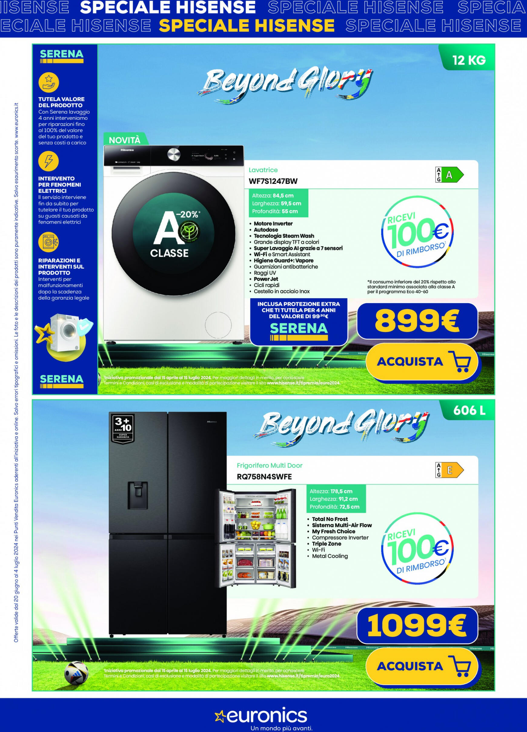 euronics - Nuovo volantino Euronics - Speciale Hisense 20.06. - 04.07. - page: 2