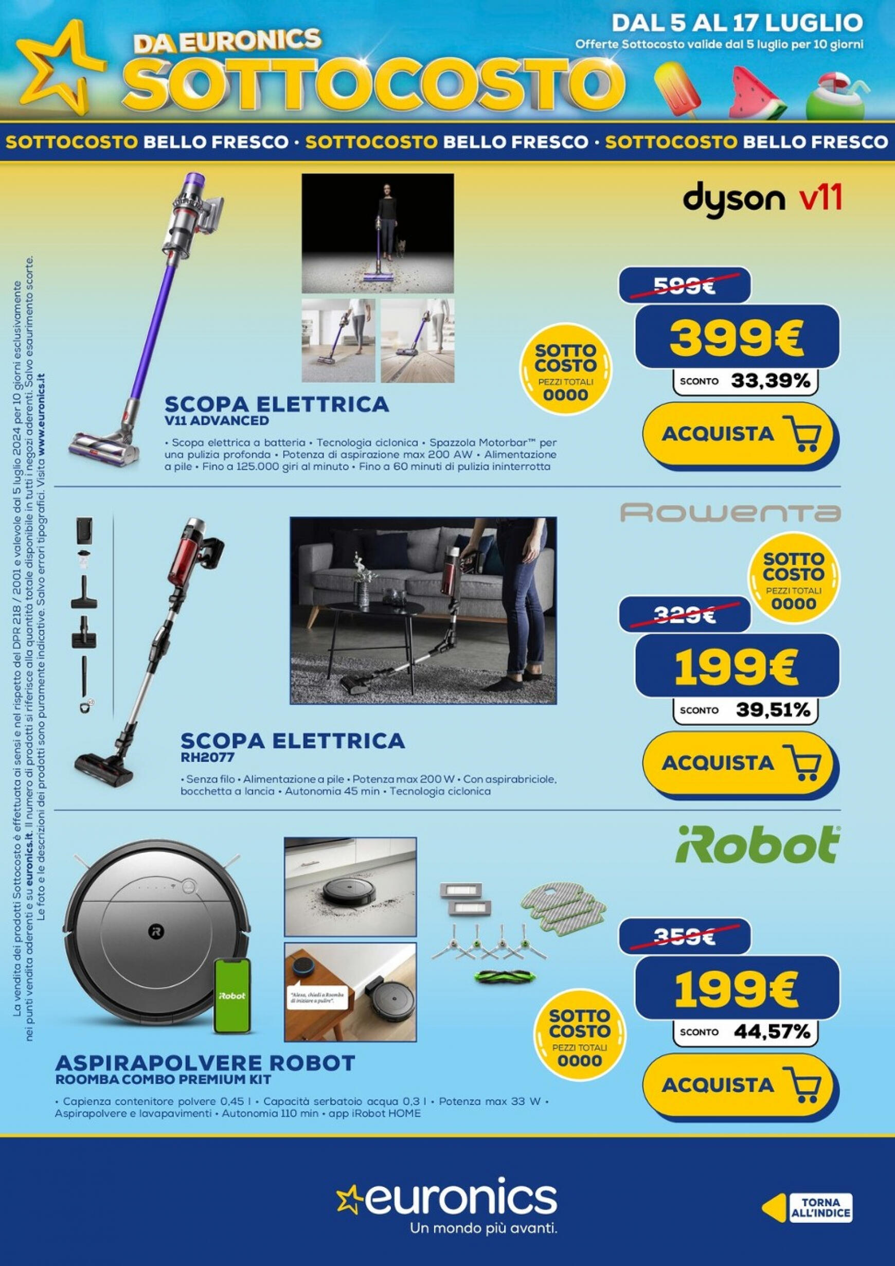 euronics - Nuovo volantino Euronics - Sottocosto 05.07. - 15.07. - page: 29